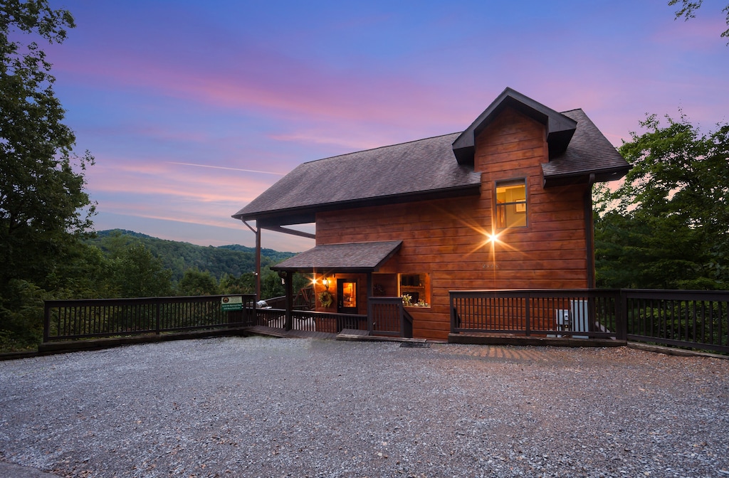 Exterior Twilight View