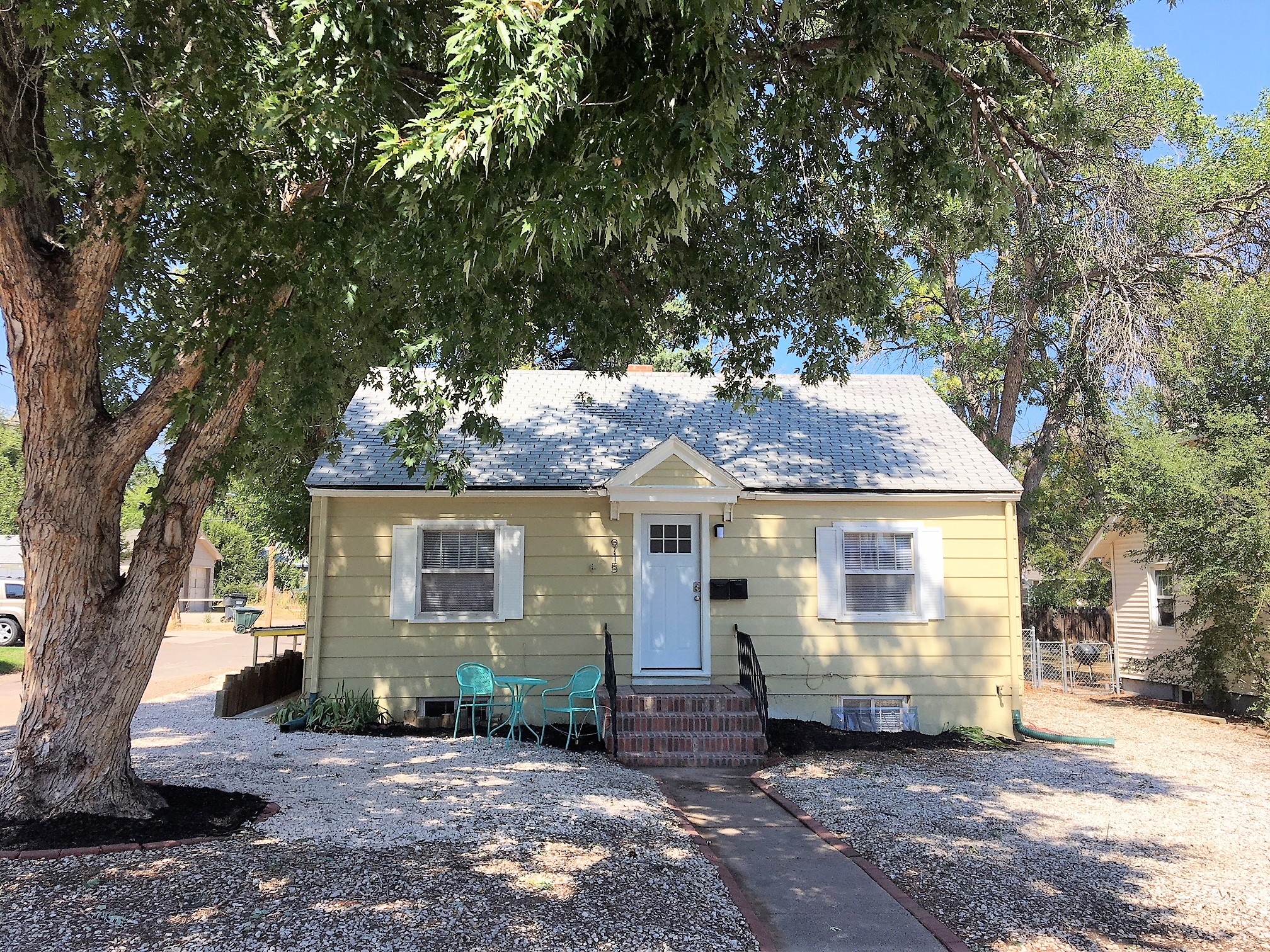 Front of Home with Side Entrance