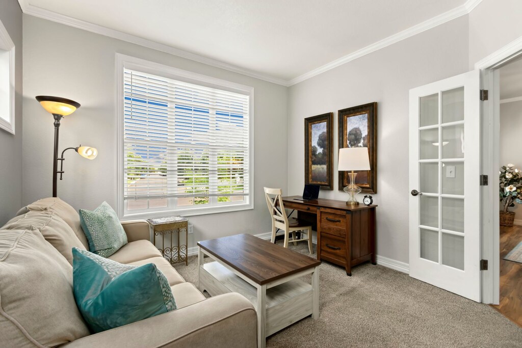 Office | Pull-out Sleeper Sofa and Laptop-friendly Workspace (main level)