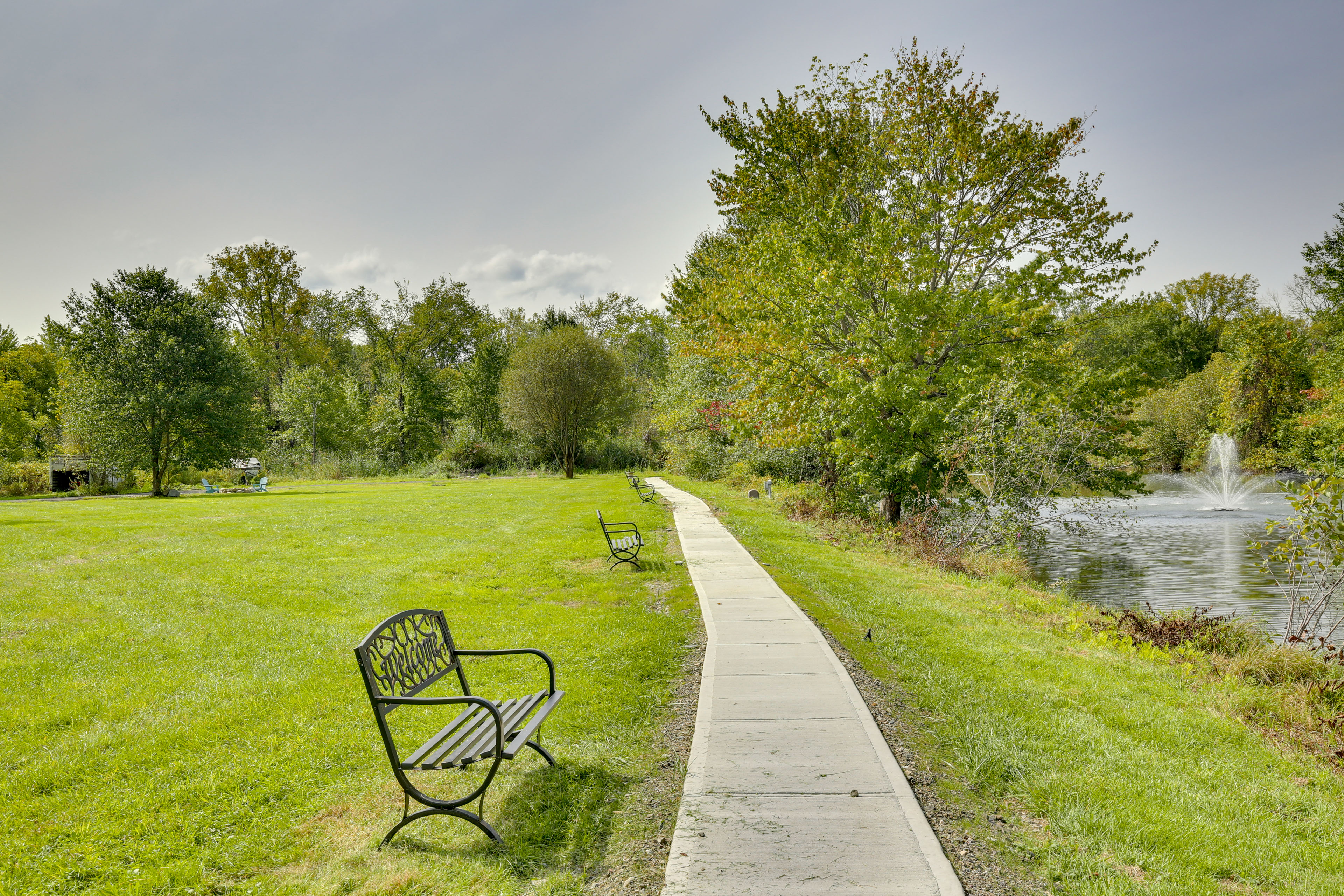 Property Image 2 - Private Pond & Fire Pit: Cabin in Wappingers Falls