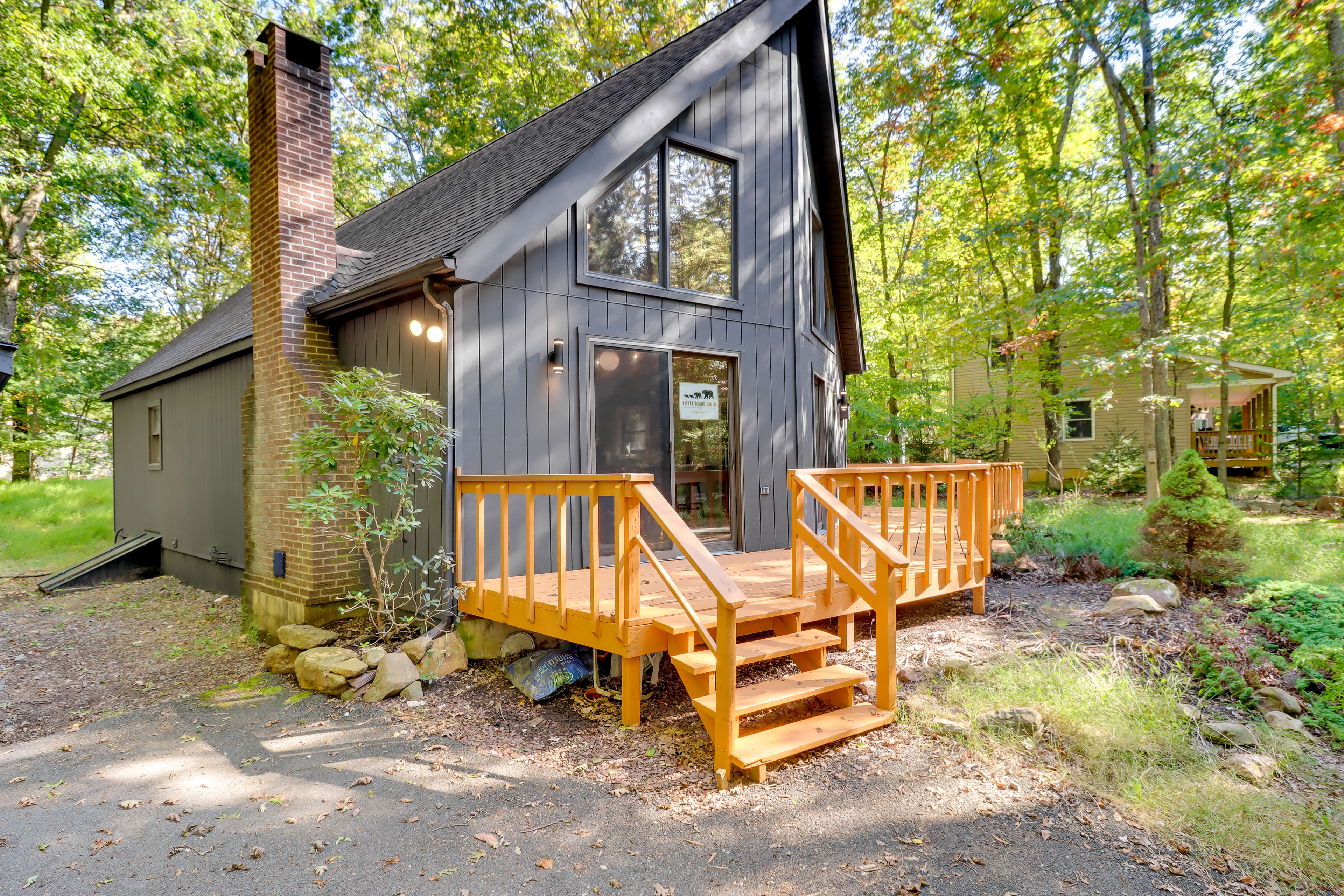 Property Image 1 - Bright + Modern Poconos Cabin: Community Beach!