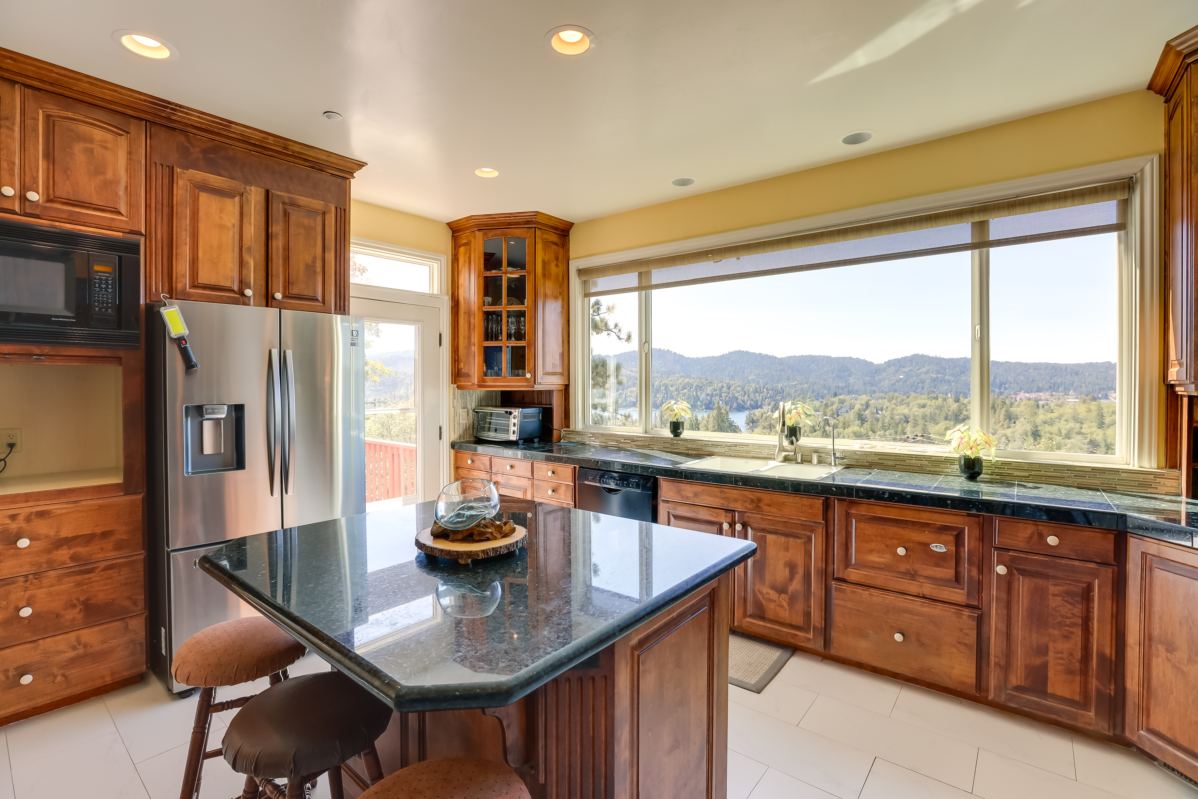 Property Image 2 - Lake Arrowhead Home w/ 3 Decks & Stunning Views!