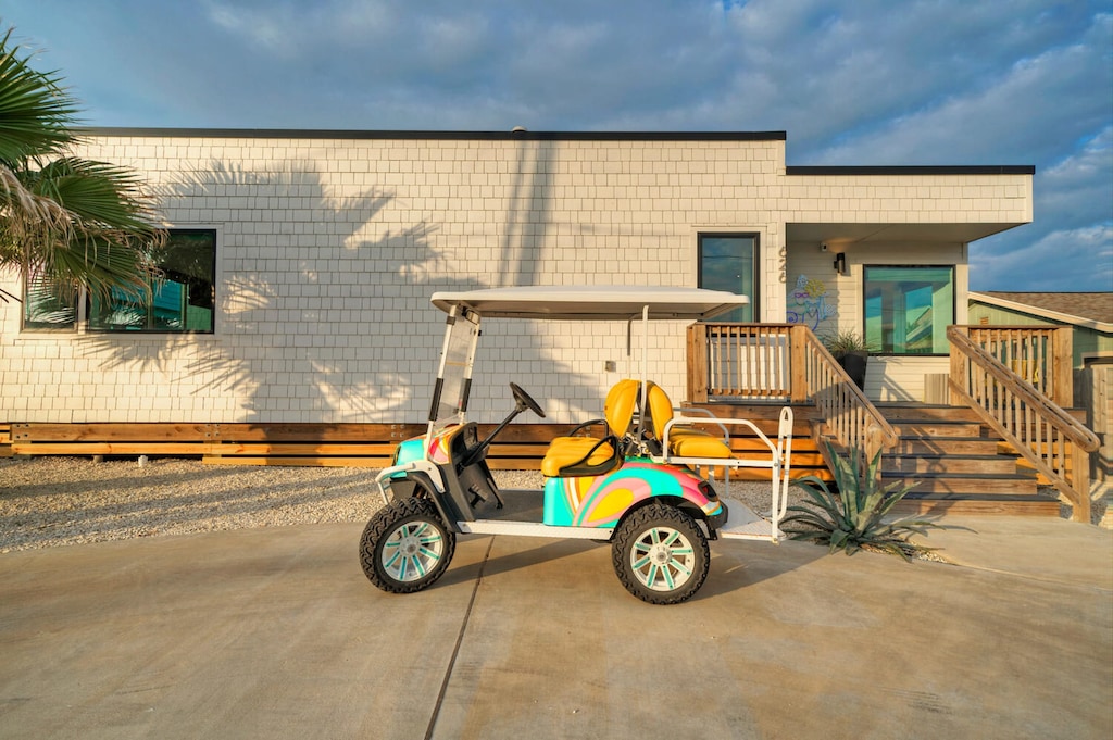 Rent a golf cart to travel with ease!