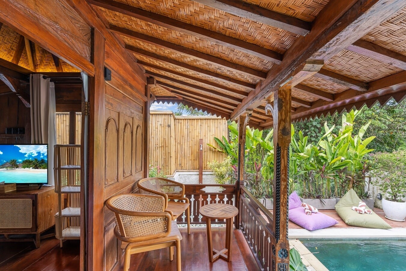 Property Image 2 - 2BR Exotic Villa in Canggu w/ pool & river view