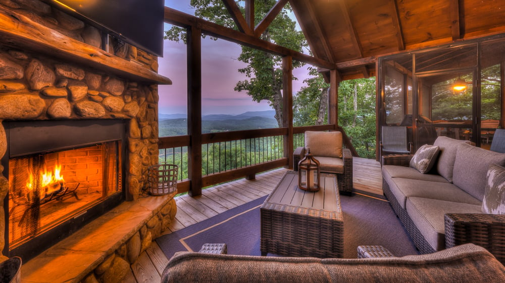 Property Image 1 - Cloud Nine- Amazing View | Screened Porch | Outdoor Fireplace | Featured in the Atlanta Journal