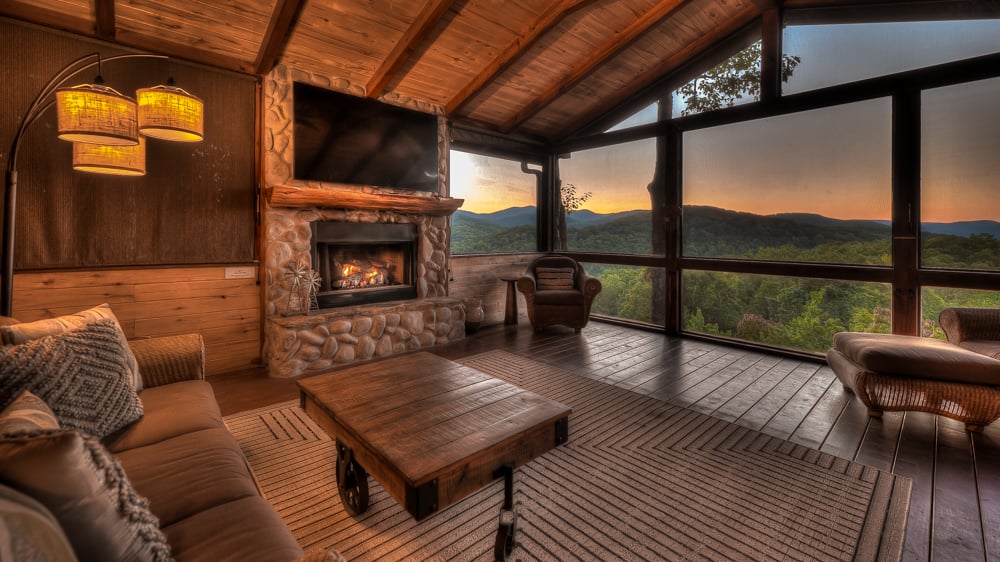 Property Image 1 - Alpenglow - Mountain Views | Hot Tub | Woodburning Fireplace in Screened Treehouse | Fire pit