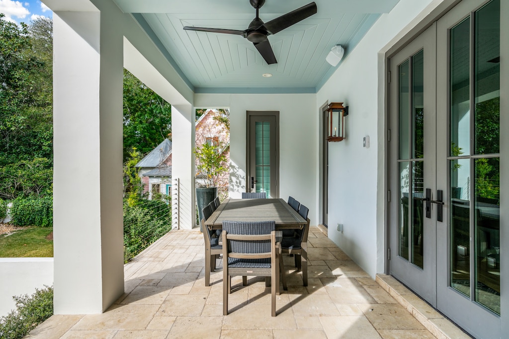 View of Al Fresco Dining Space