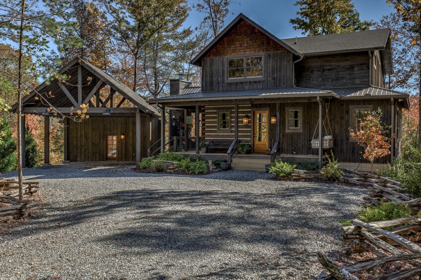 Property Image 1 - Singing Pines - Mountain Views | Hot Tub | Screened Porch | Fire Pit