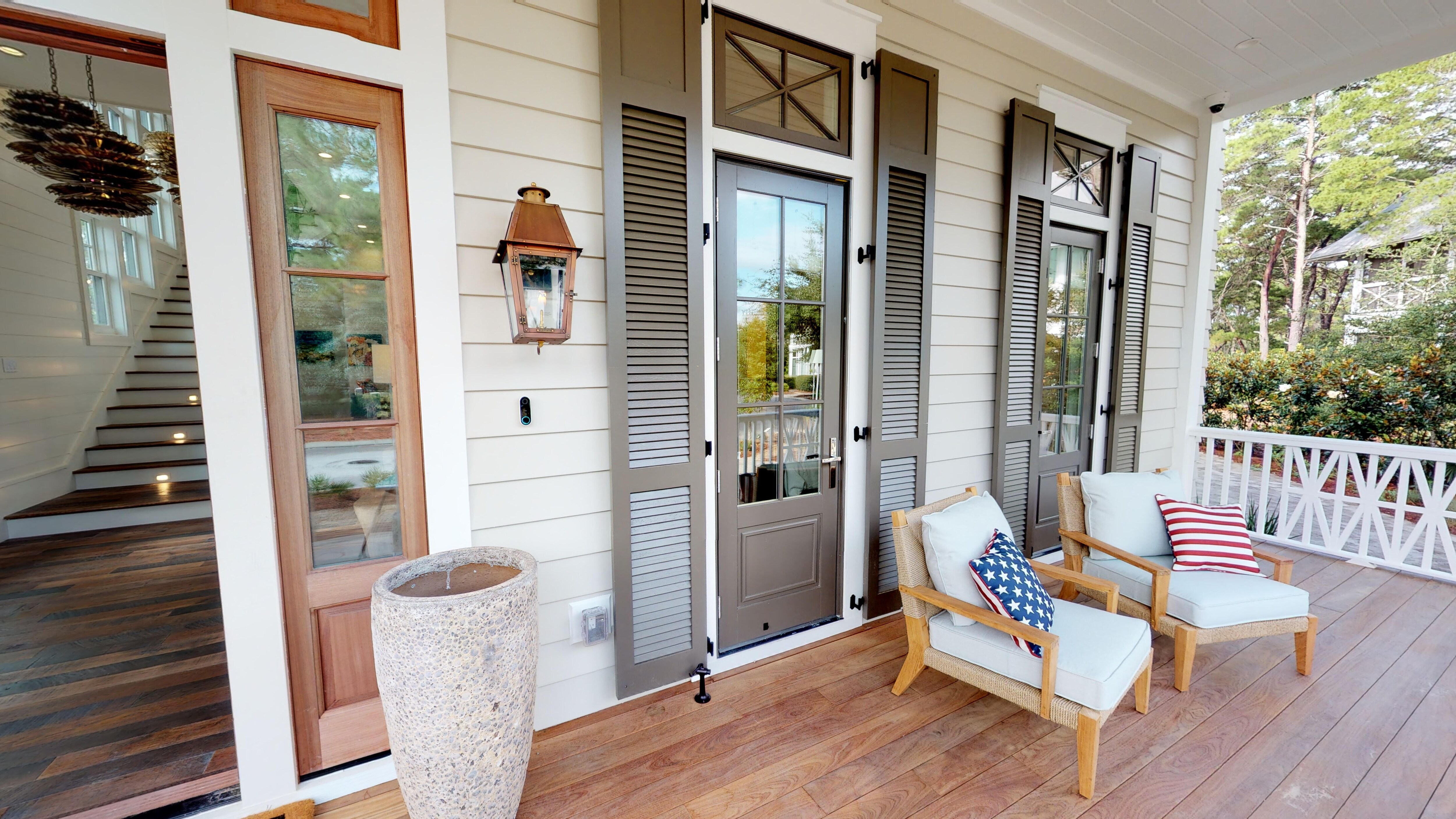 Welcoming Front Porch to "Stress Free'