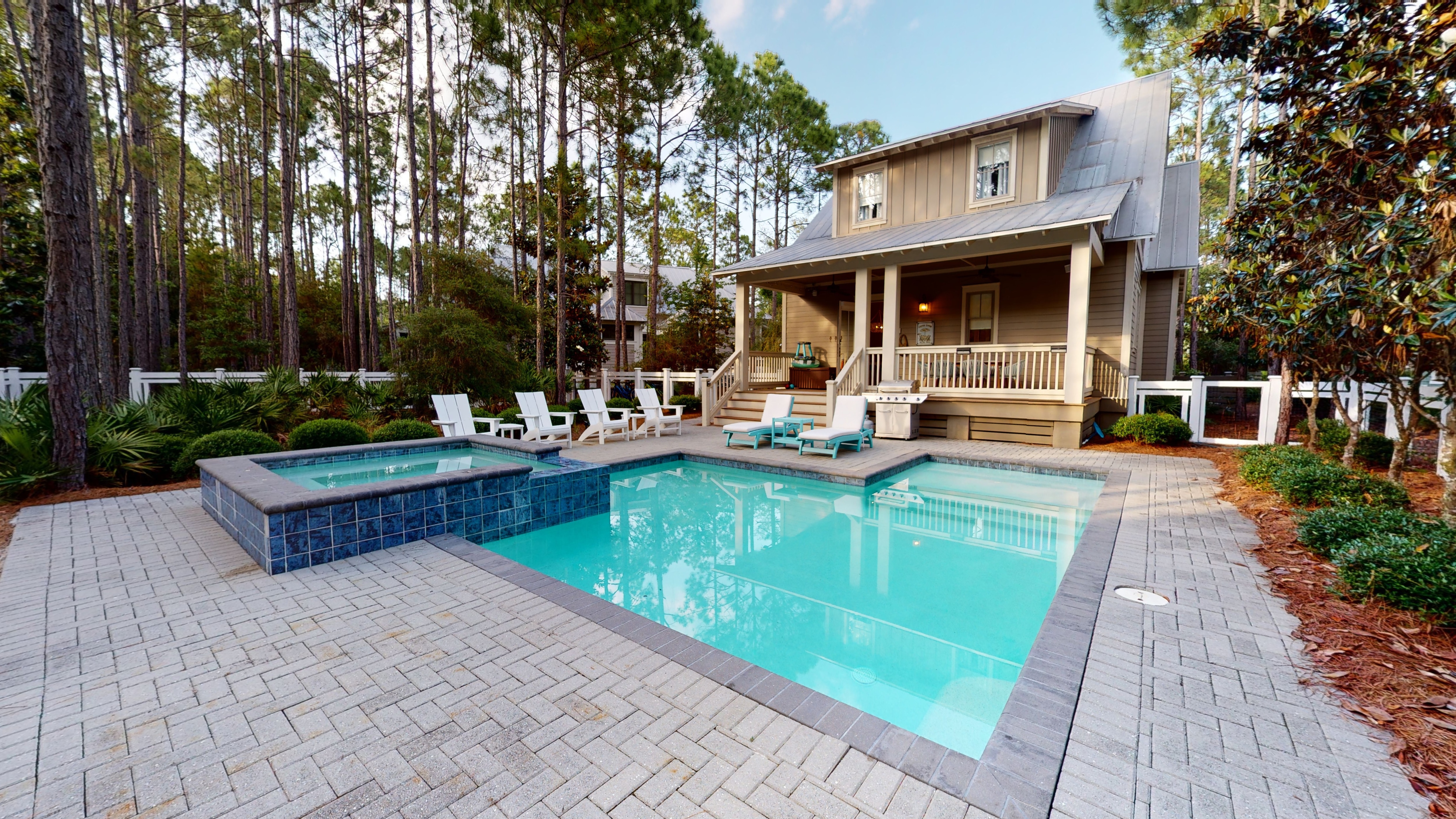 Private Pool in Watercolor Vacation Rental Home 30A