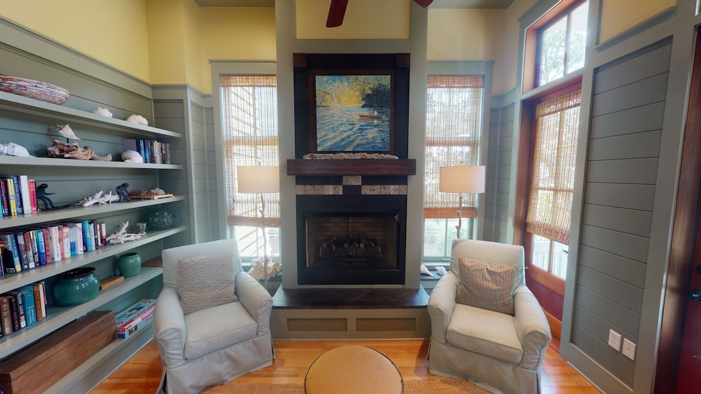 Grab a Book and Enjoy the Fireplace