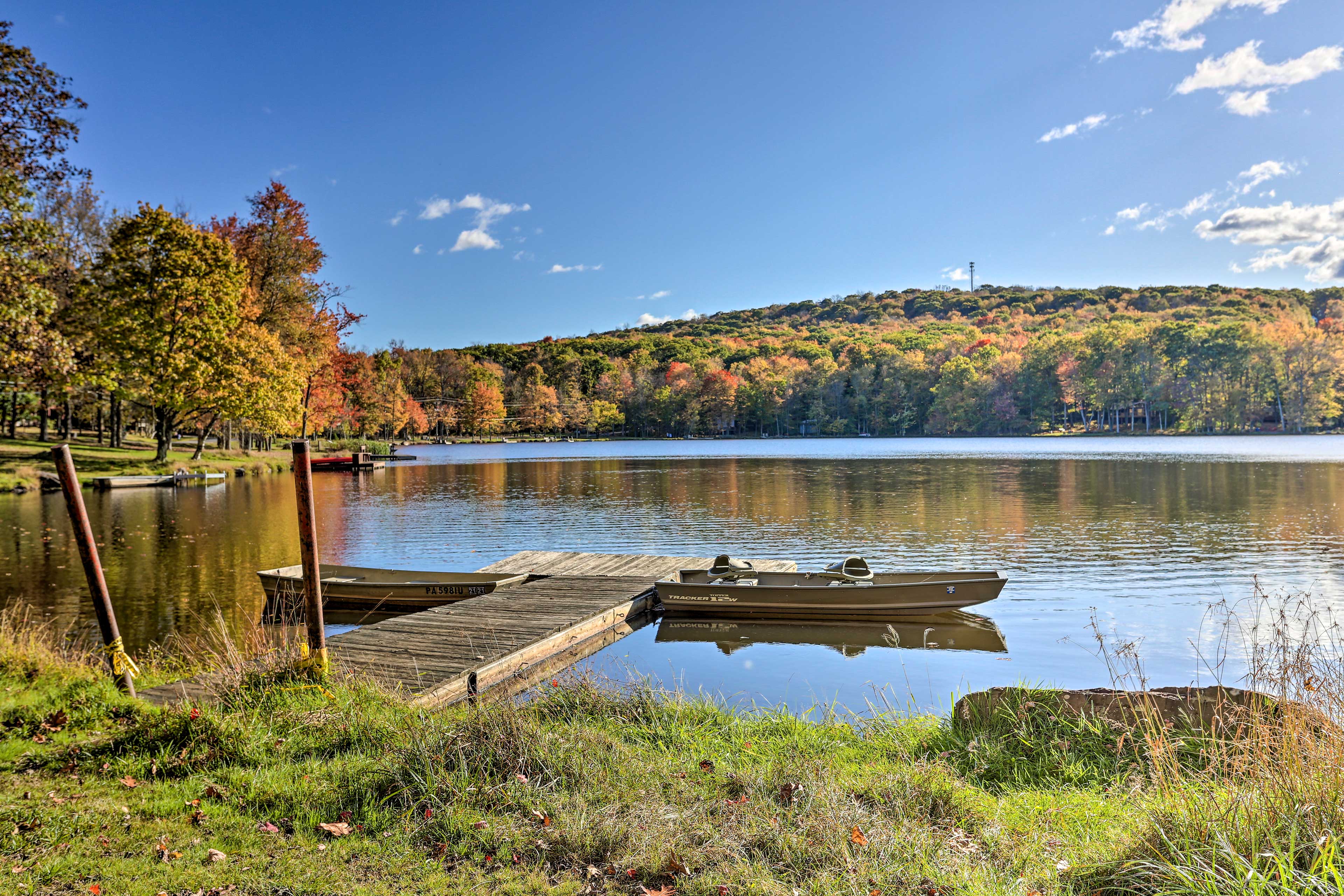 Property Image 1 - Pocono Lake Vacation Rental w/ Community Amenities