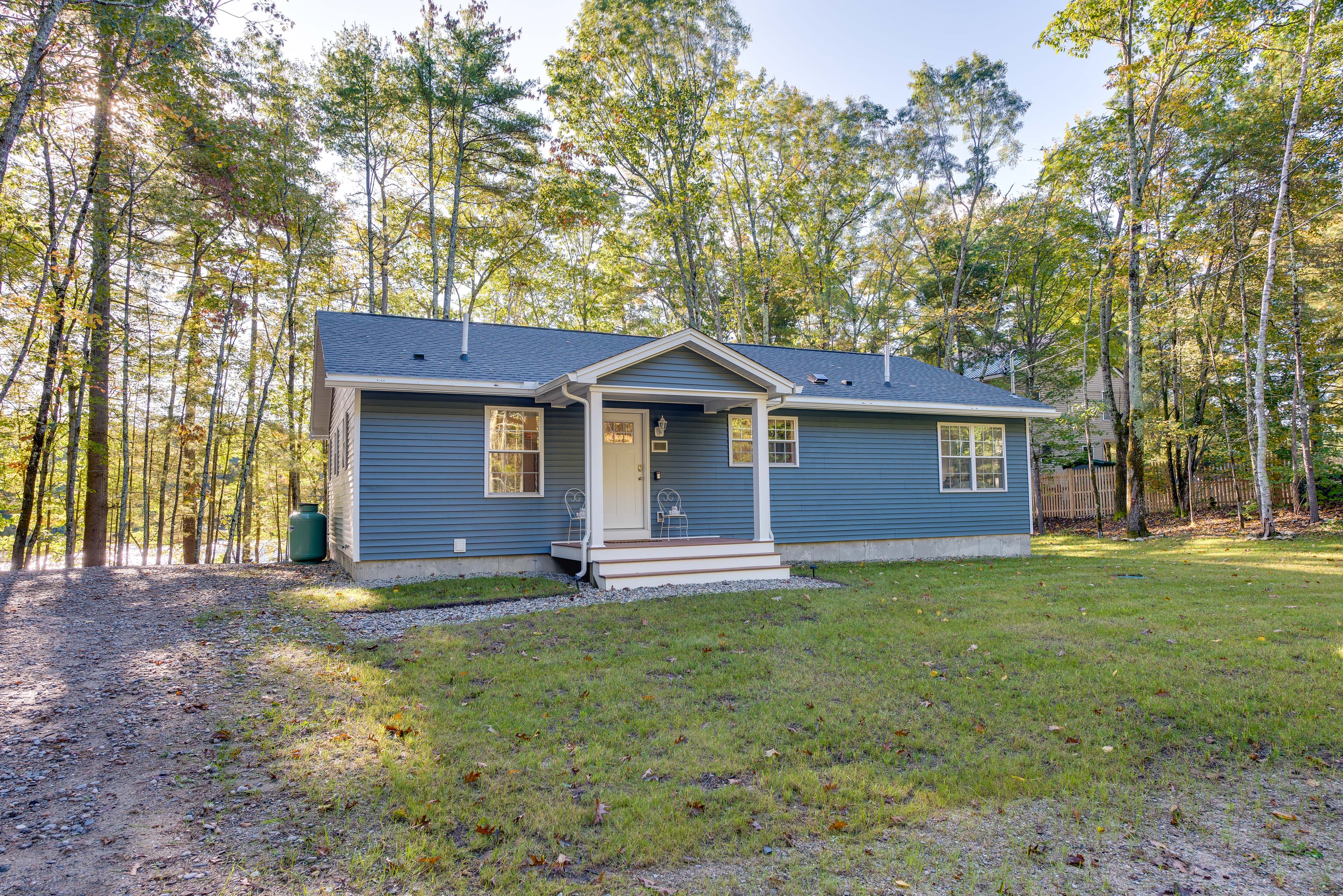 Property Image 1 - Maine Waterfront Home w/ Fire Pit & Scenic Views!