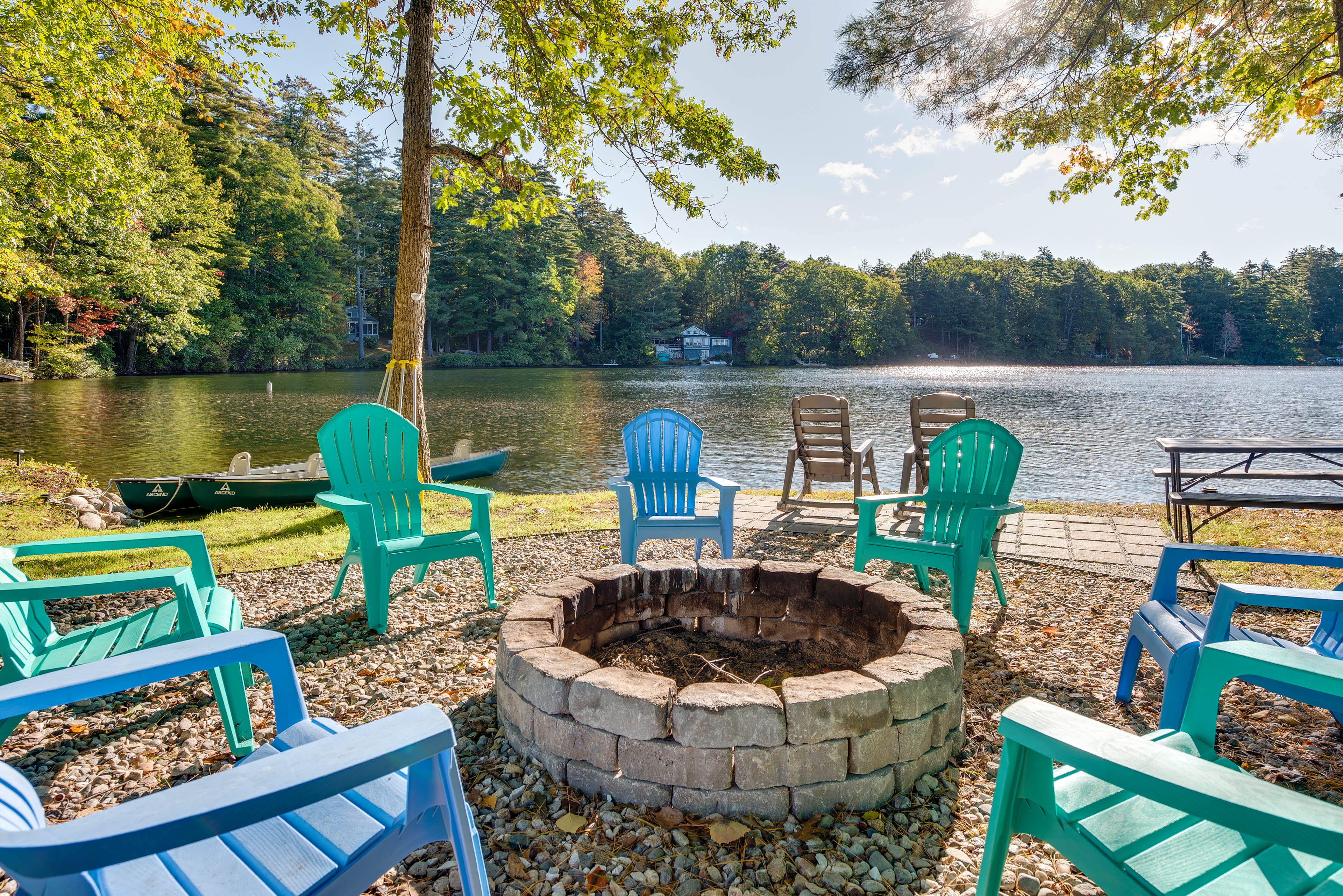 Property Image 1 - Maine Waterfront Home w/ Fire Pit & Scenic Views!