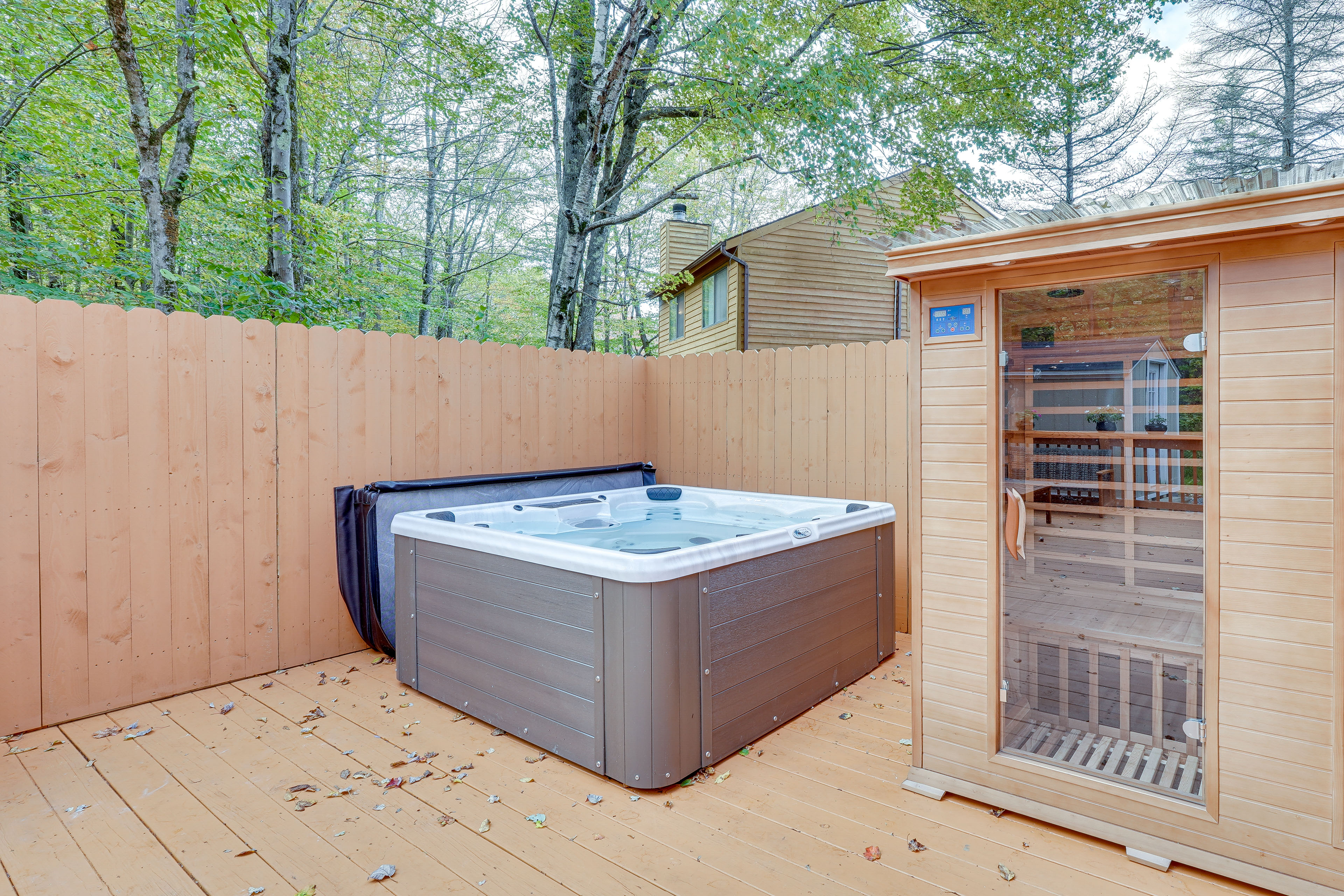 Property Image 2 - Cozy New York Escape w/ Hot Tub, Sauna & Deck!