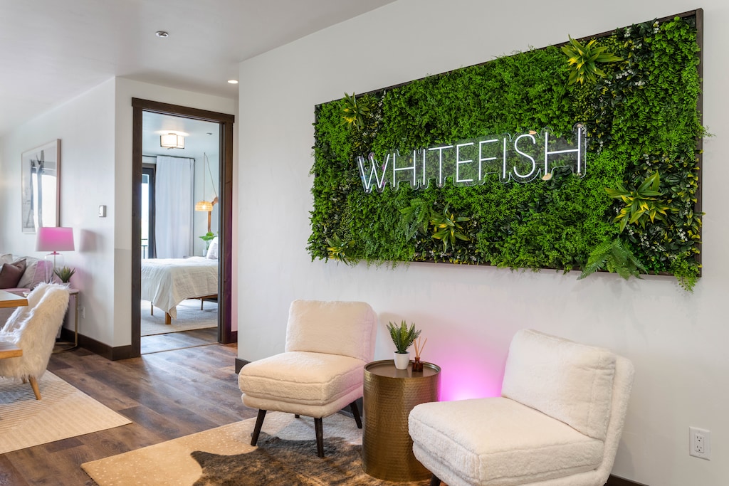 This Whitefish sign its a perfect spot for your group photo!