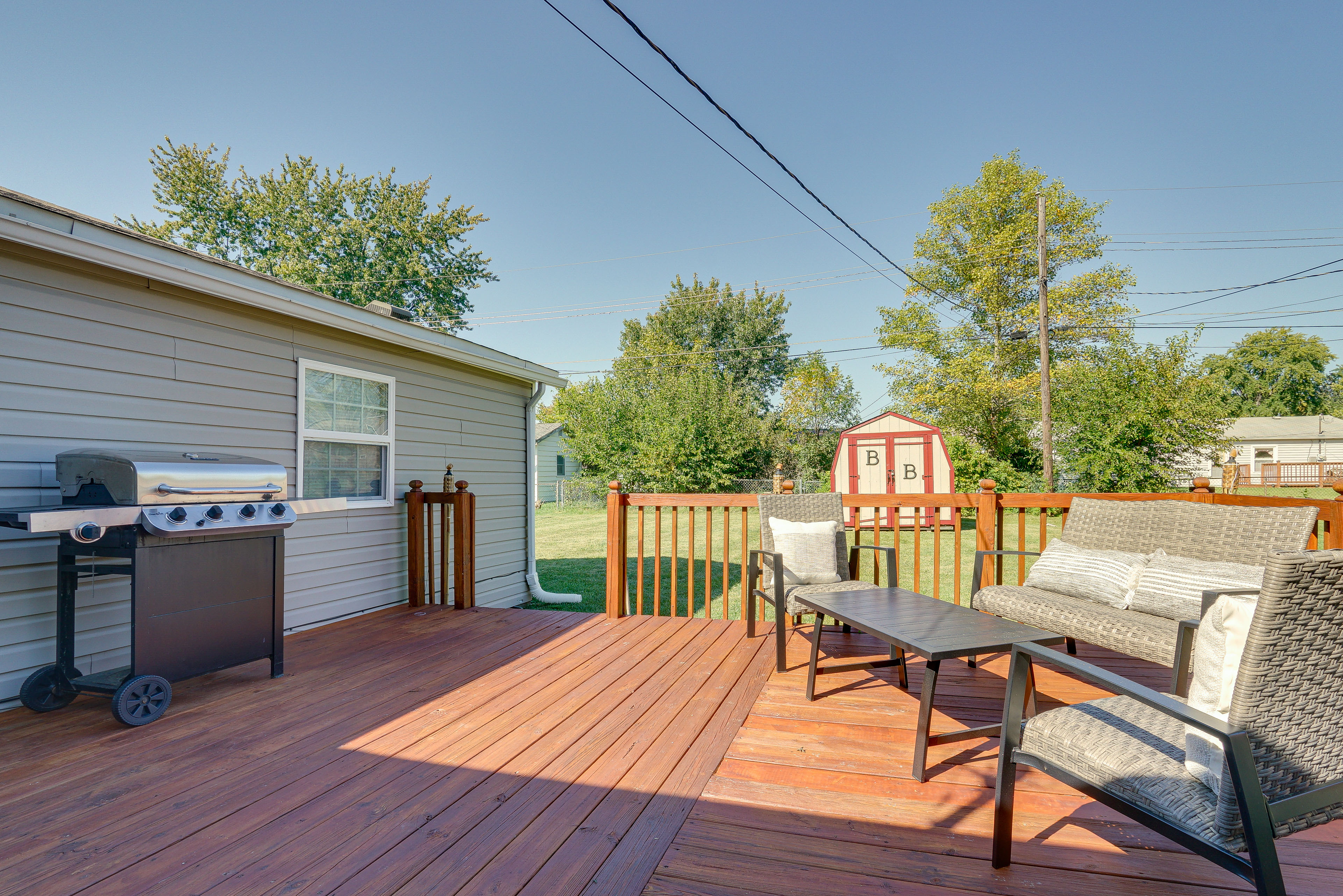 Property Image 1 - Cozy Indiana Home w/ Deck, Charcoal Grill & Yard!