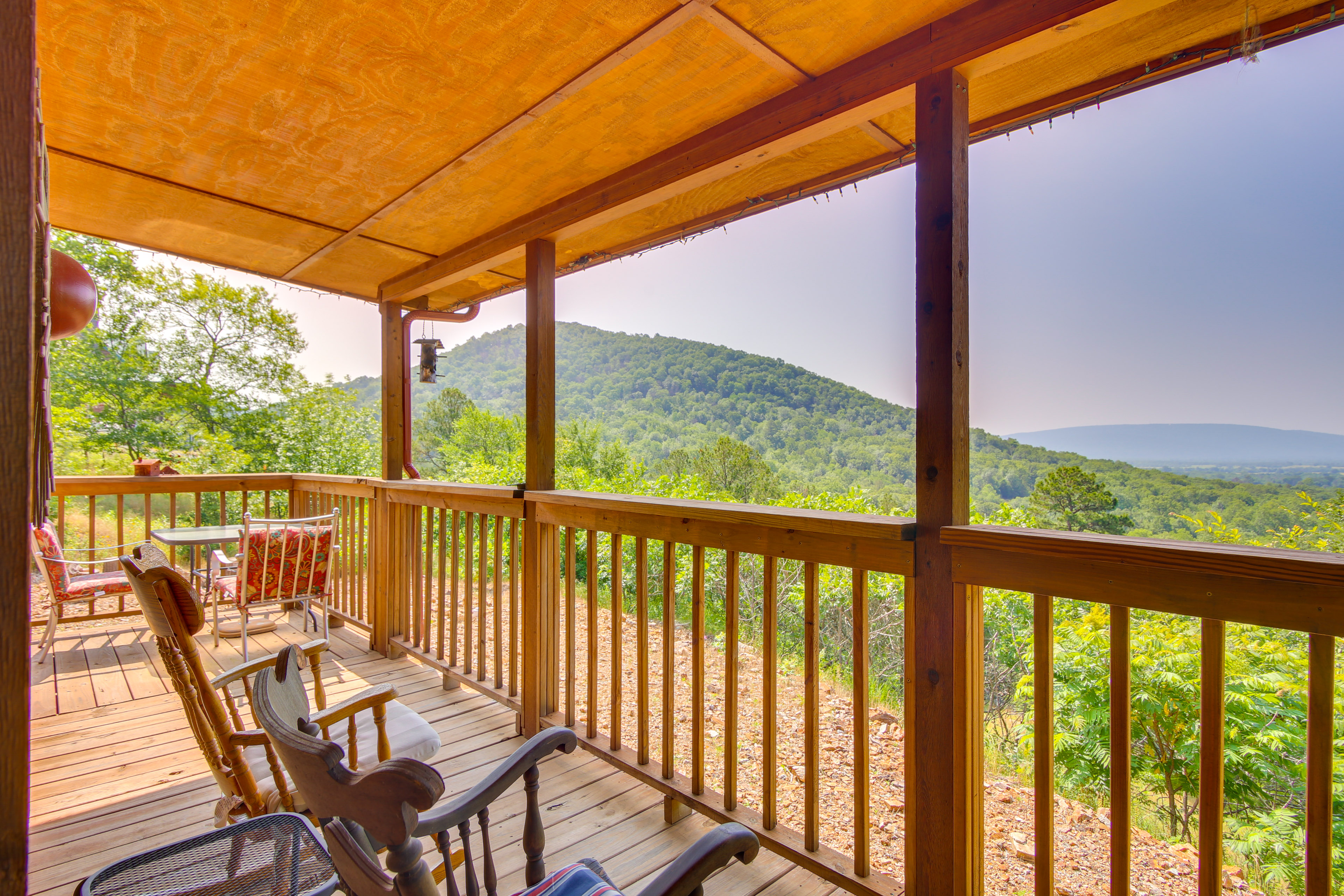 Property Image 1 - Cozy Lake Sardis Cabin w/ Stunning View!