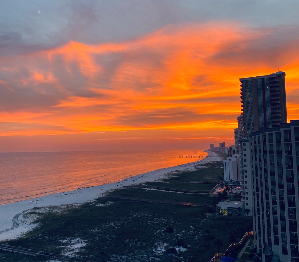 Beautiful Sunsets from Balcony