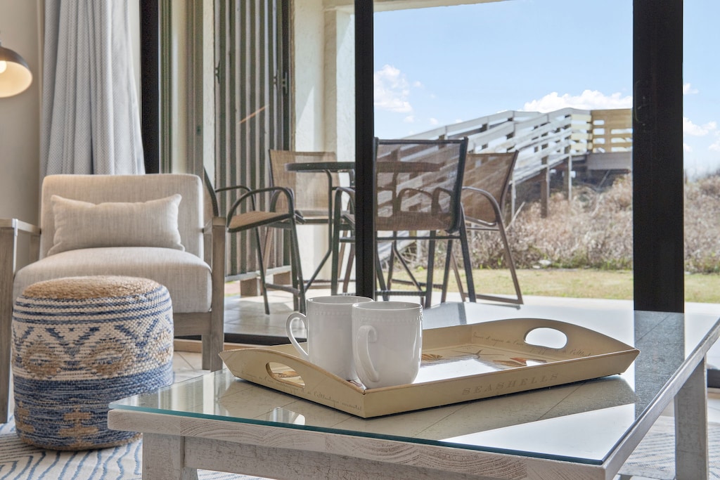 Tasteful decor and stunning views