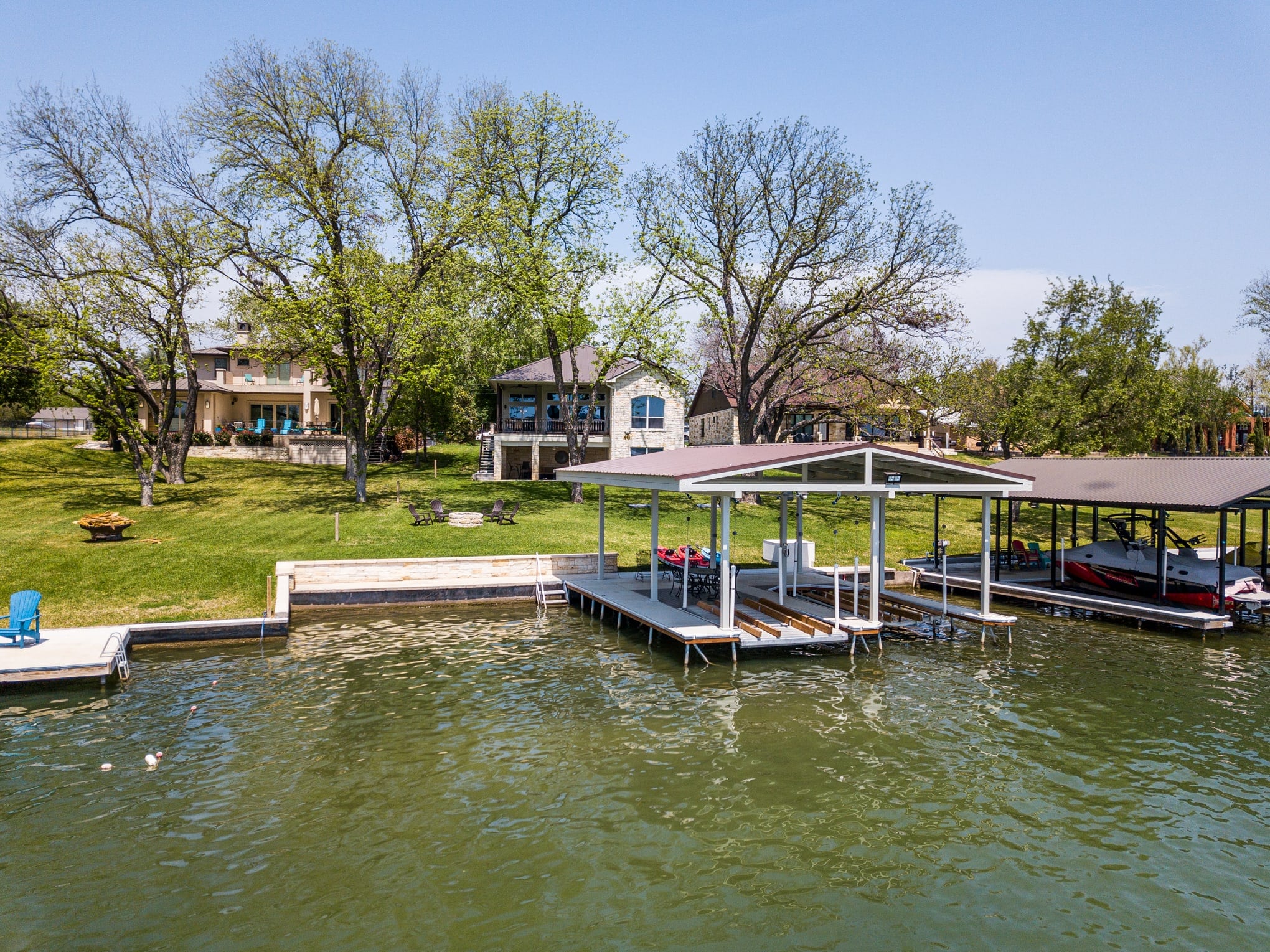 Spectacular Property with Access to Lake LBJ & Vast Backyard for Summer Entertainment