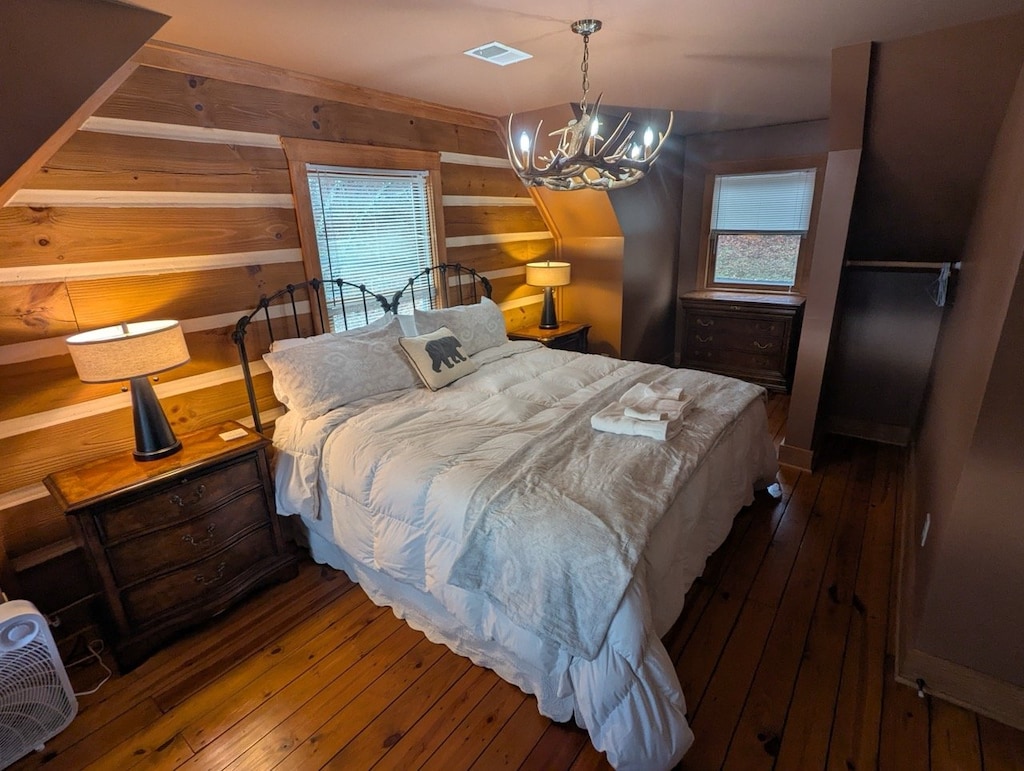 This Upper Level room now has a Twin Bunk and a King Bed