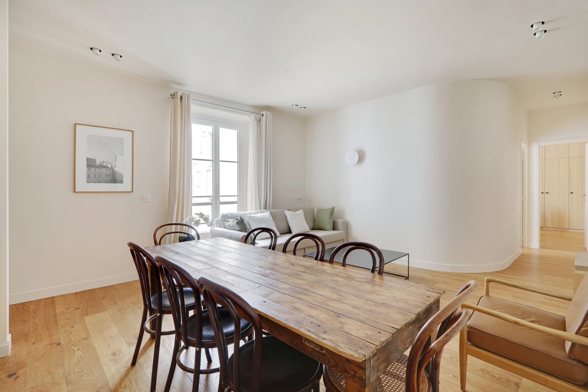 An Elegant 3-BR/2BA in La Madeleine-Opéra - Home Rental in Paris-8E ...