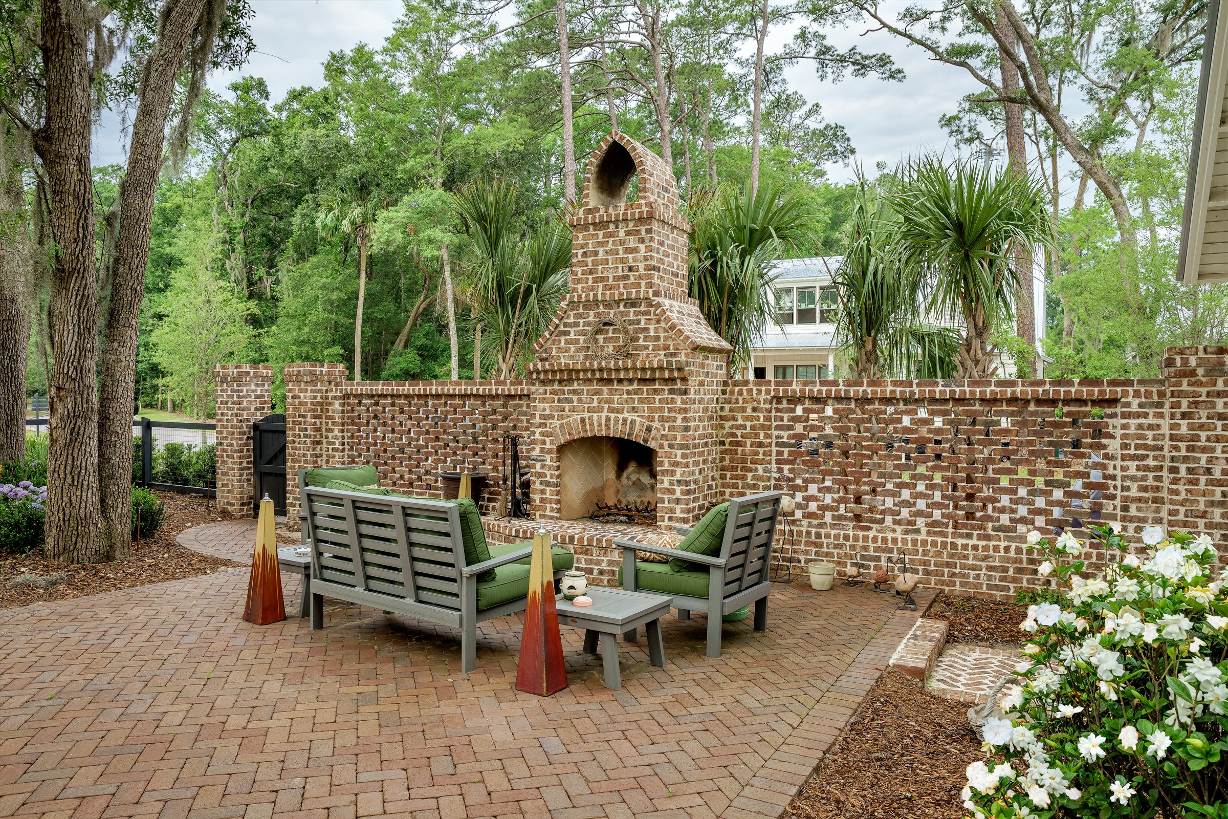 Patio with sitting area