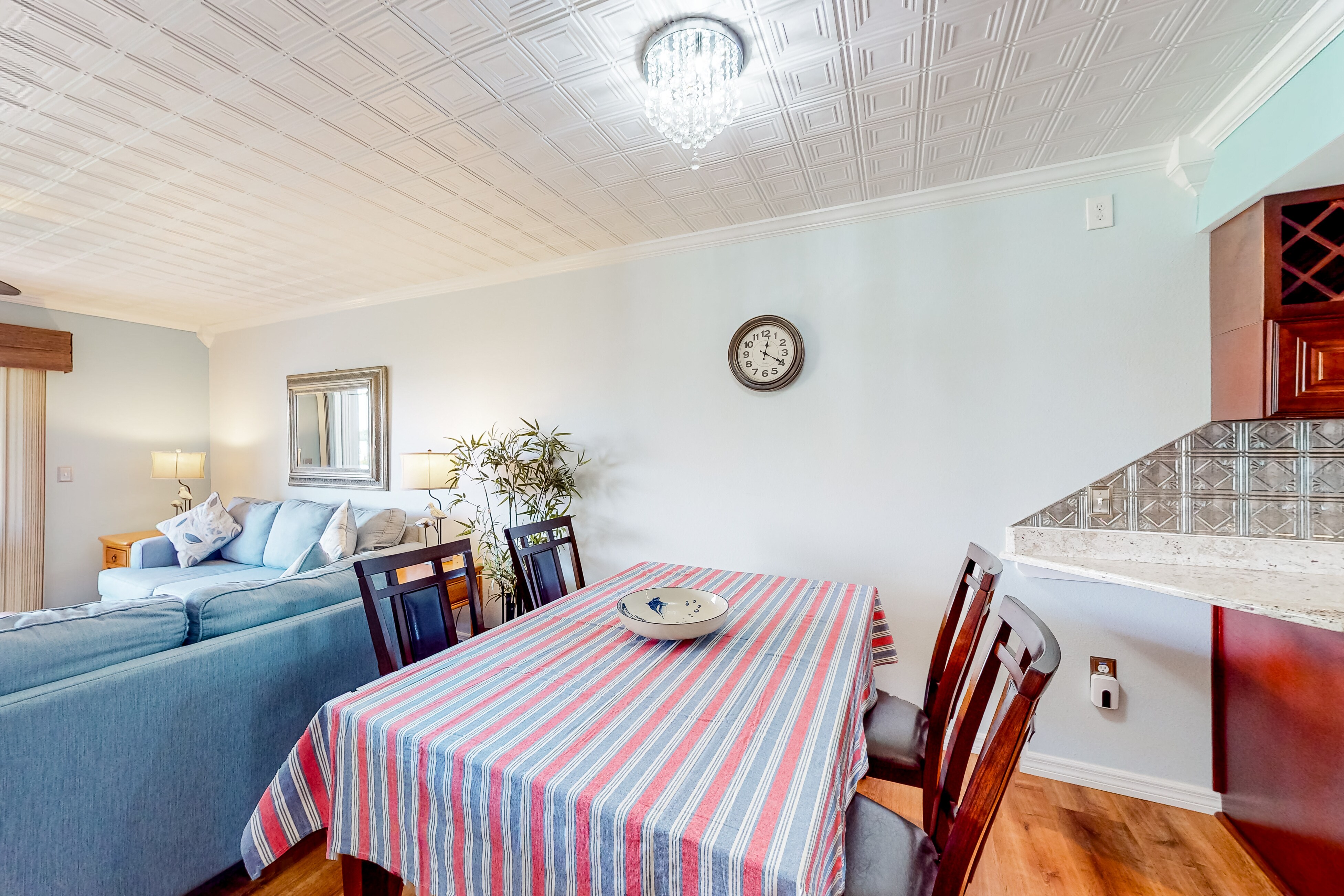 Beachfront condo with balconies, grill, AC, & pool access - steps from the sand