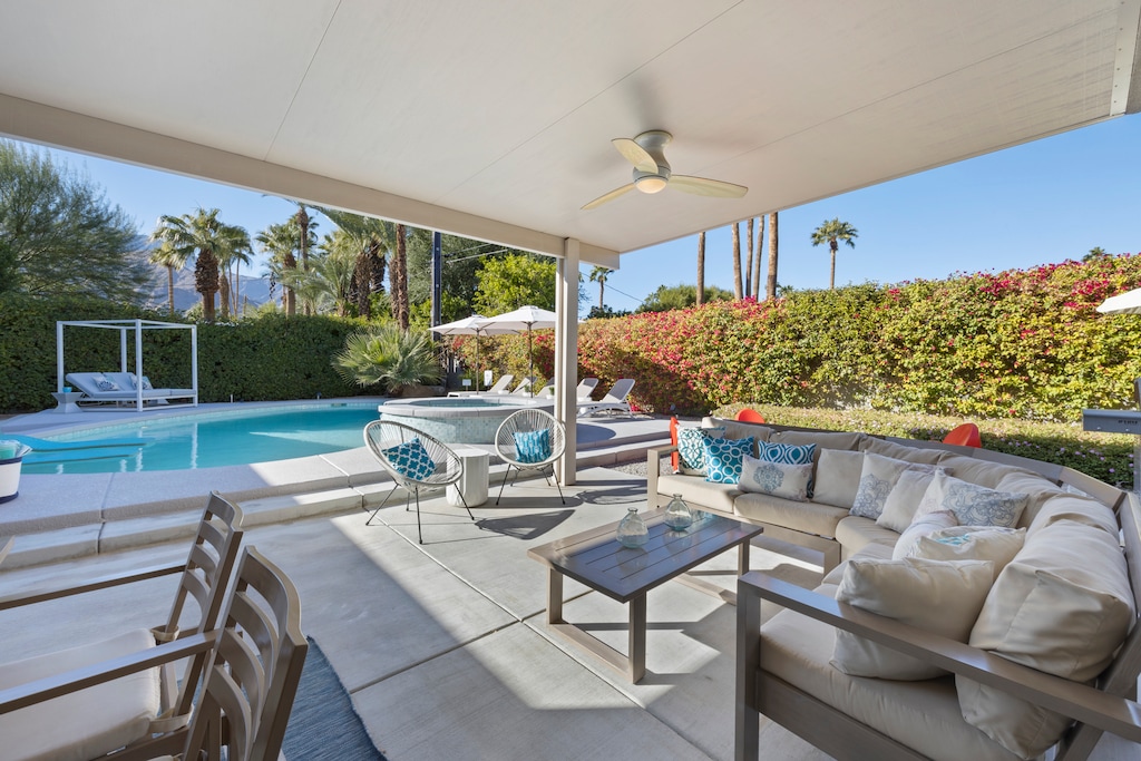 Covered Seating Area