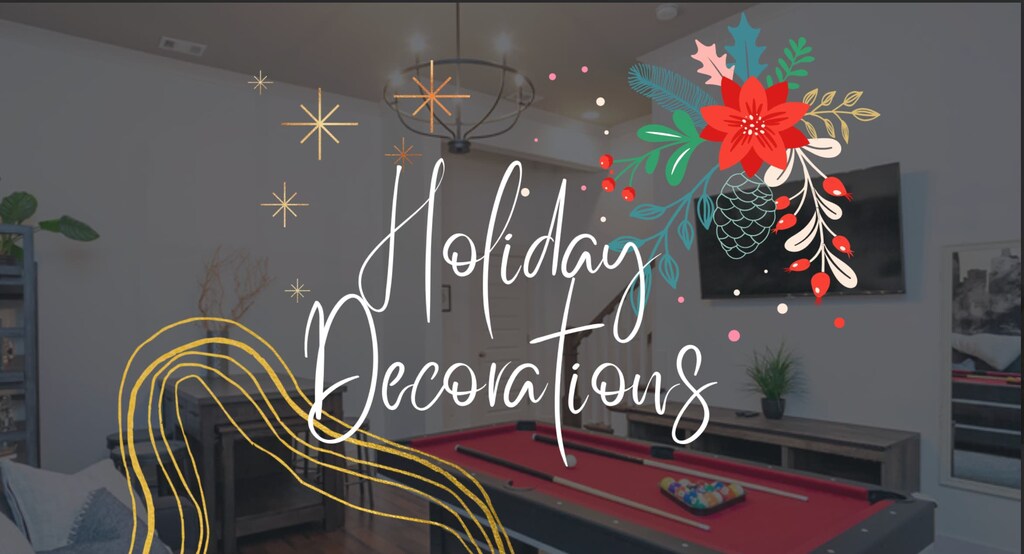 Decorated for the Holidays!