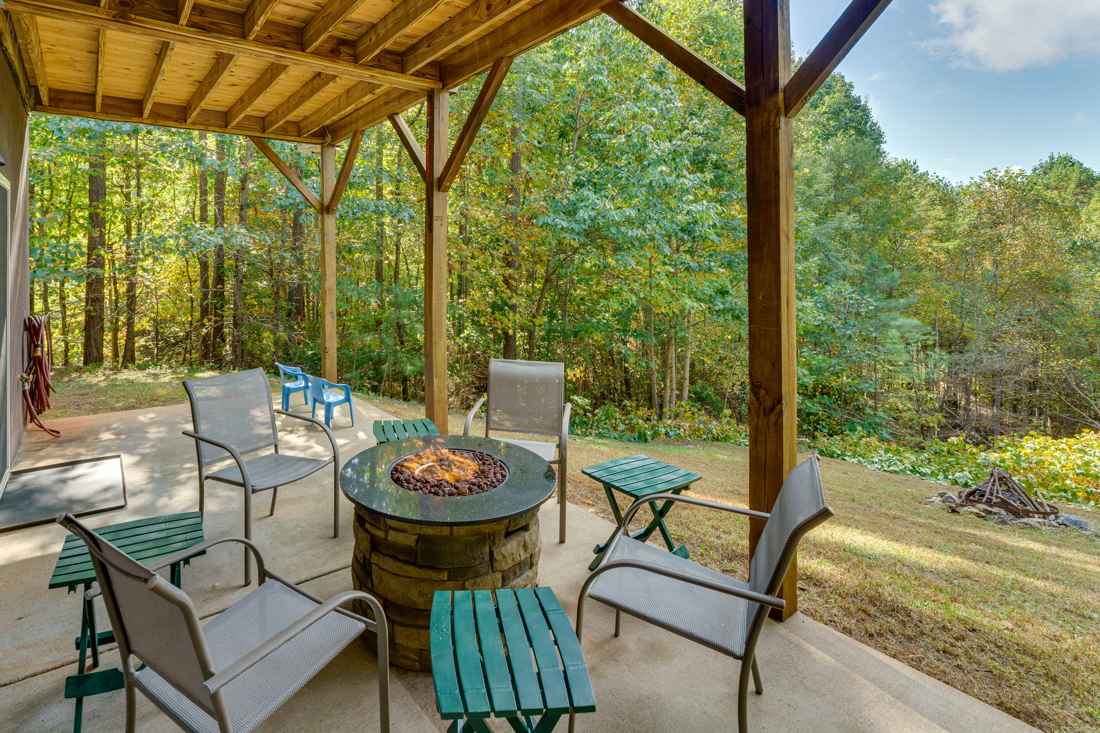 Property Image 1 - Cozy North Carolina Cabin - Deck, Grill & Fire Pit