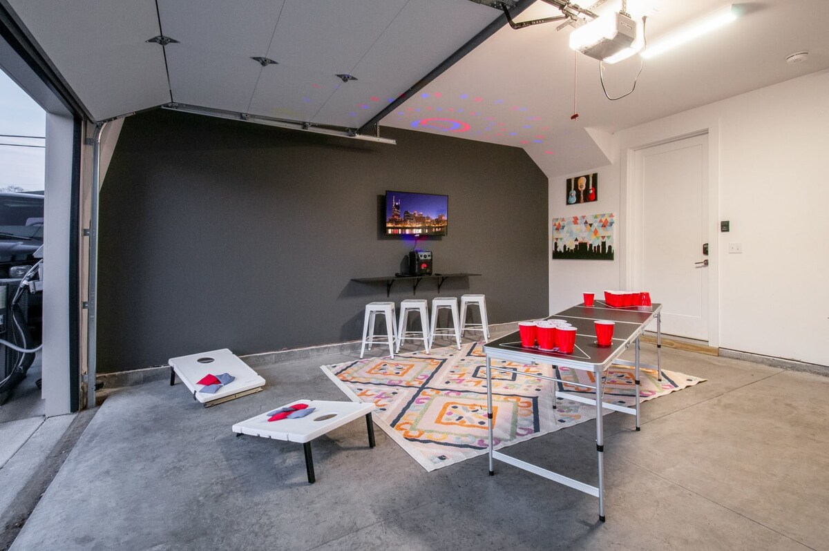Level up your next gathering with a garage game night like no other.