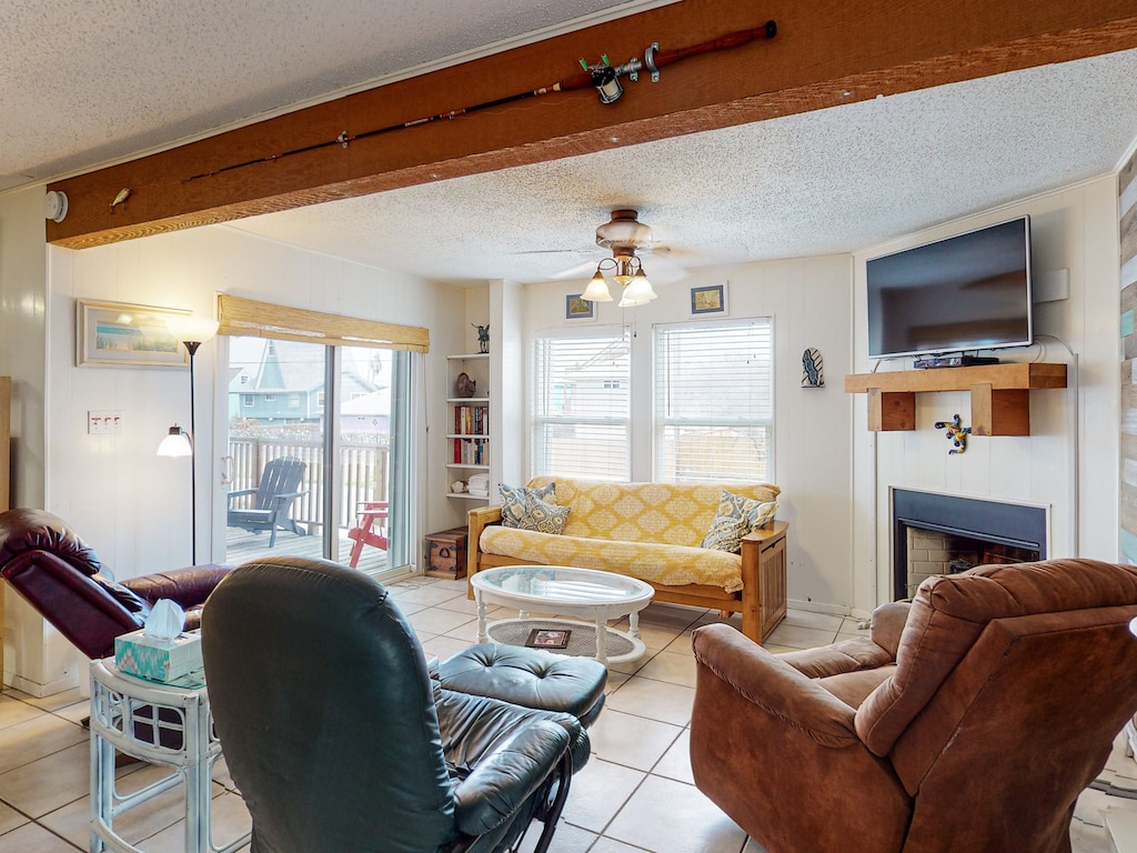 Futon Couch, 2nd Floor Living Area