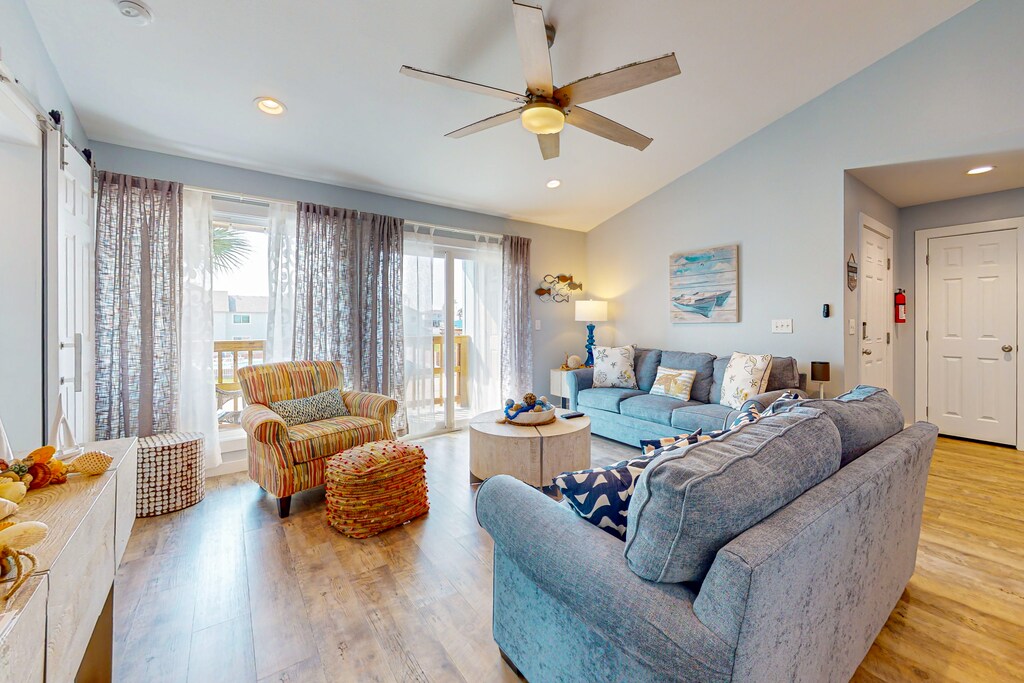 Living Area with Sofa Sleeper