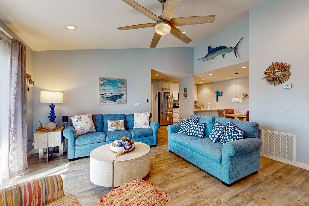 Living Area with Sofa Sleeper