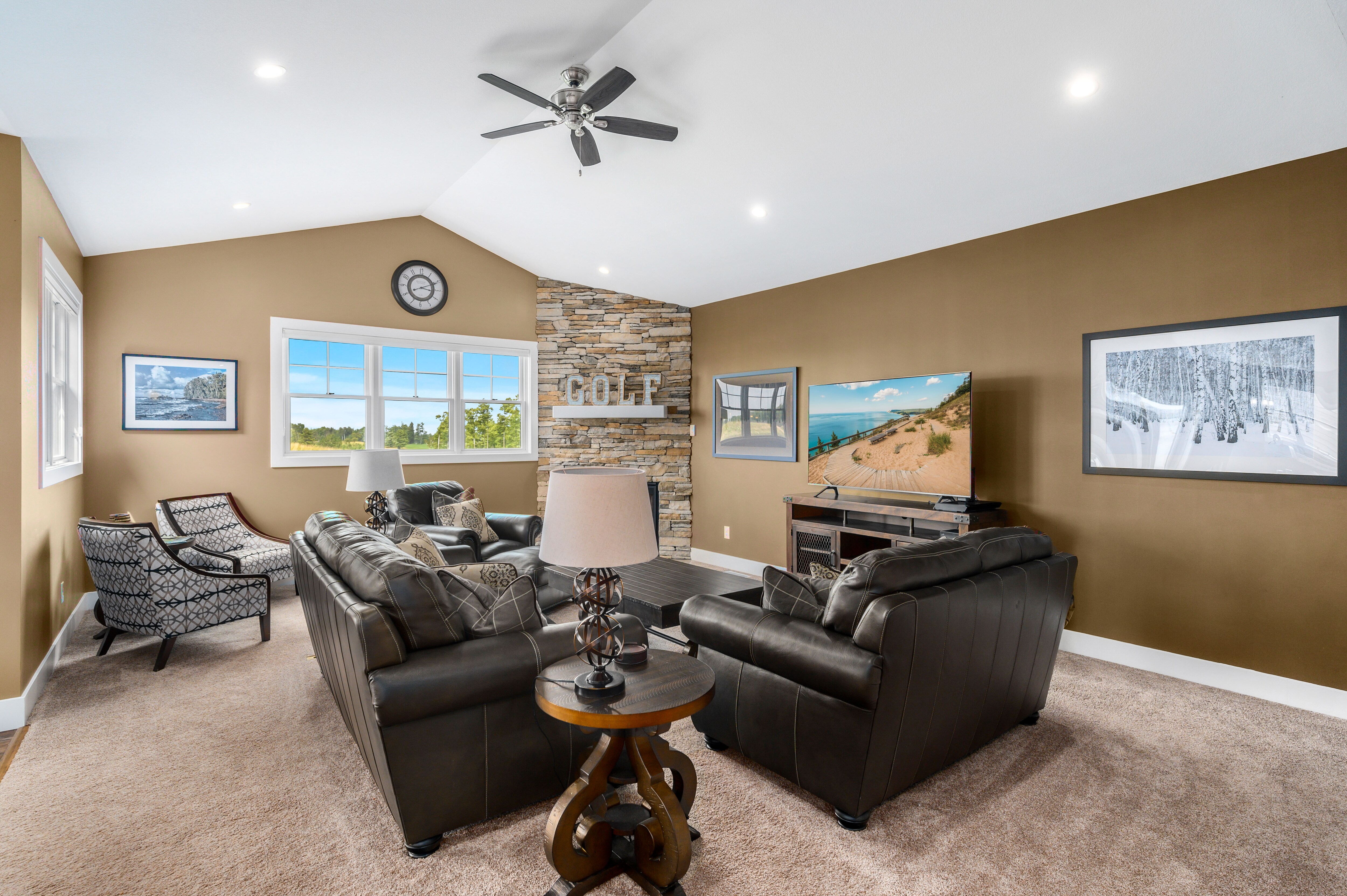 Property Image 2 - 🏘️ Golf in Luxury - 4BDR Home on Agaming Golf Course - by Torch Lake