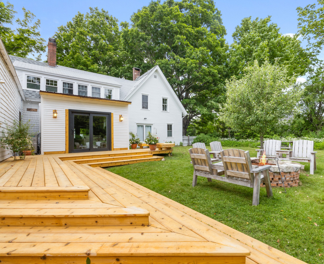 Property Image 2 - Sugar Maple Farm near Acadia, Bar Harbor with FirePit, Large Deck