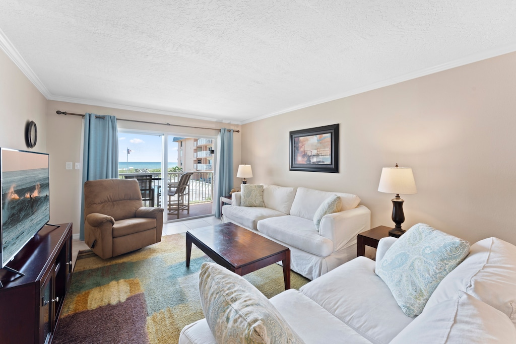 Bright and inviting living room