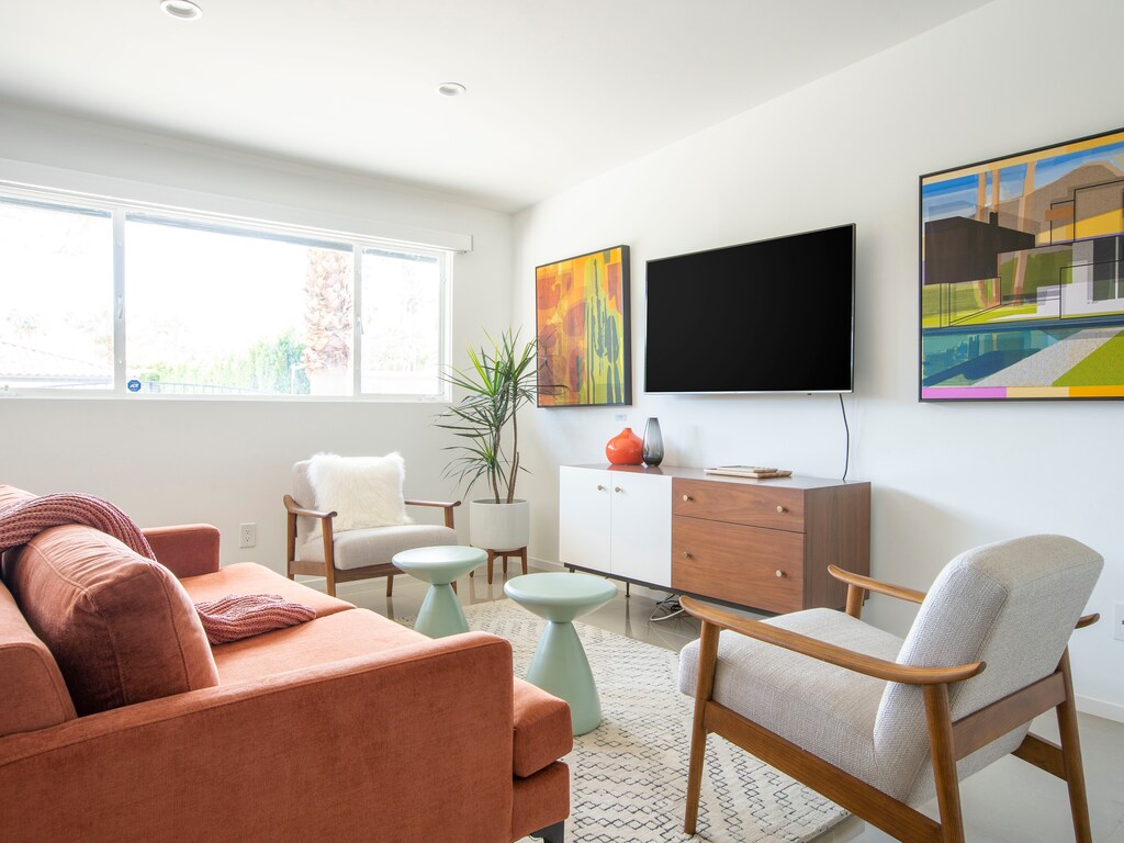 Flat screen televisions - perfect for a movie night