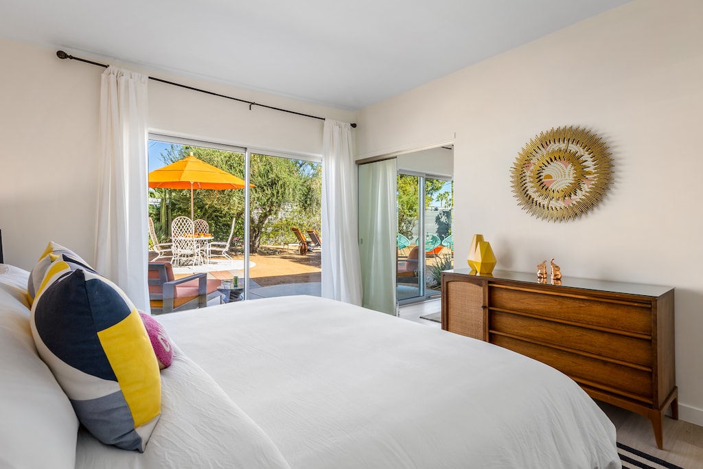 Resort-like guest bedroom