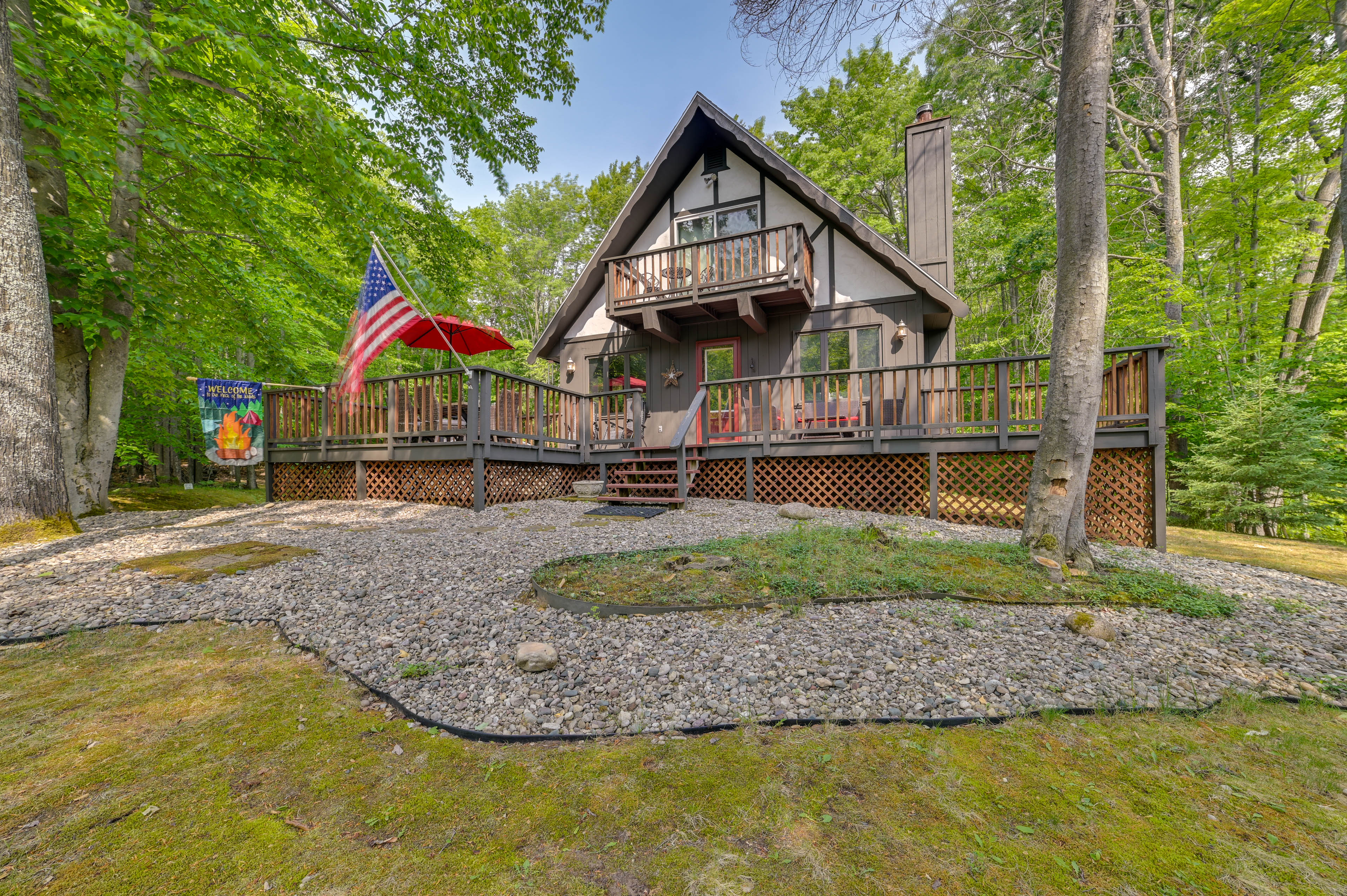 Property Image 1 - Gaylord Cabin w/ Game Room + Lake Access!