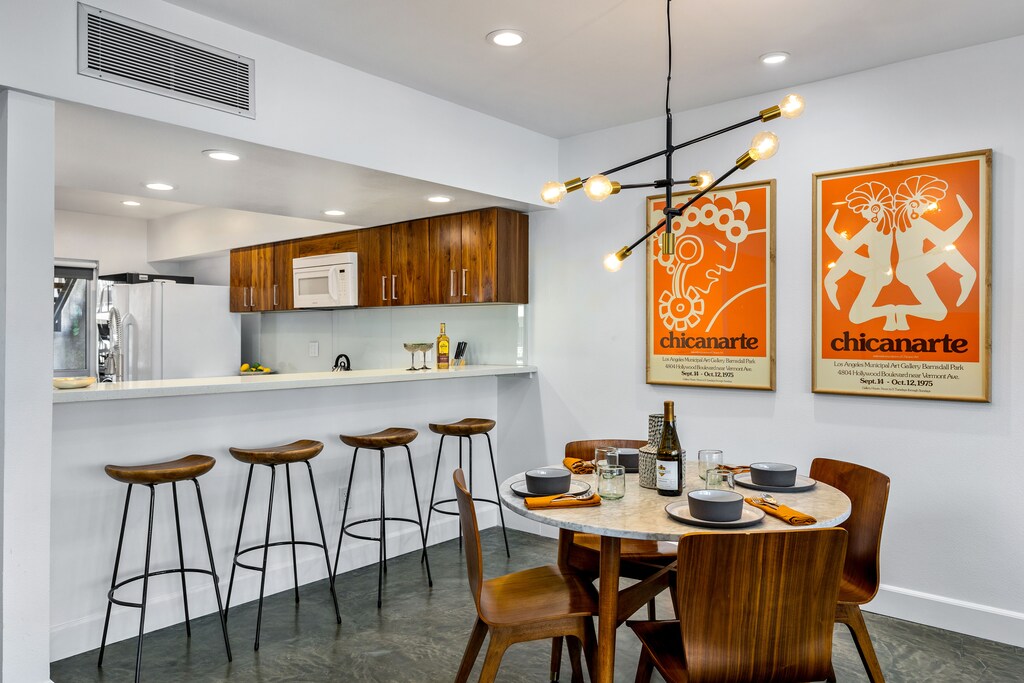 Dining table for four