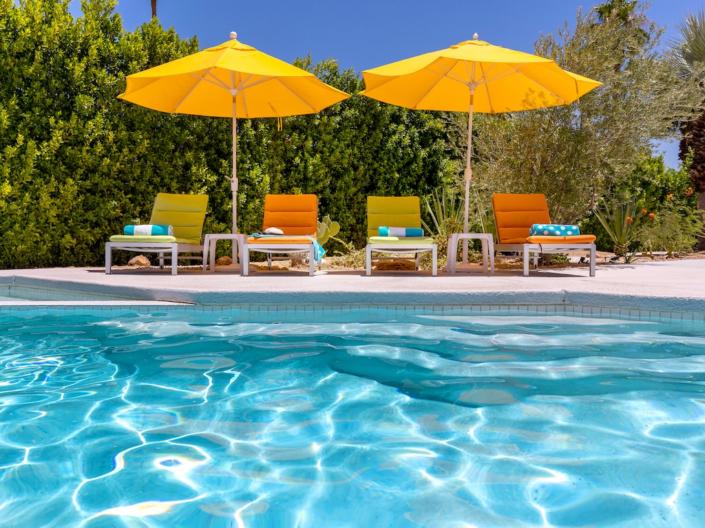 Time to relax and have a drink under the umbrella