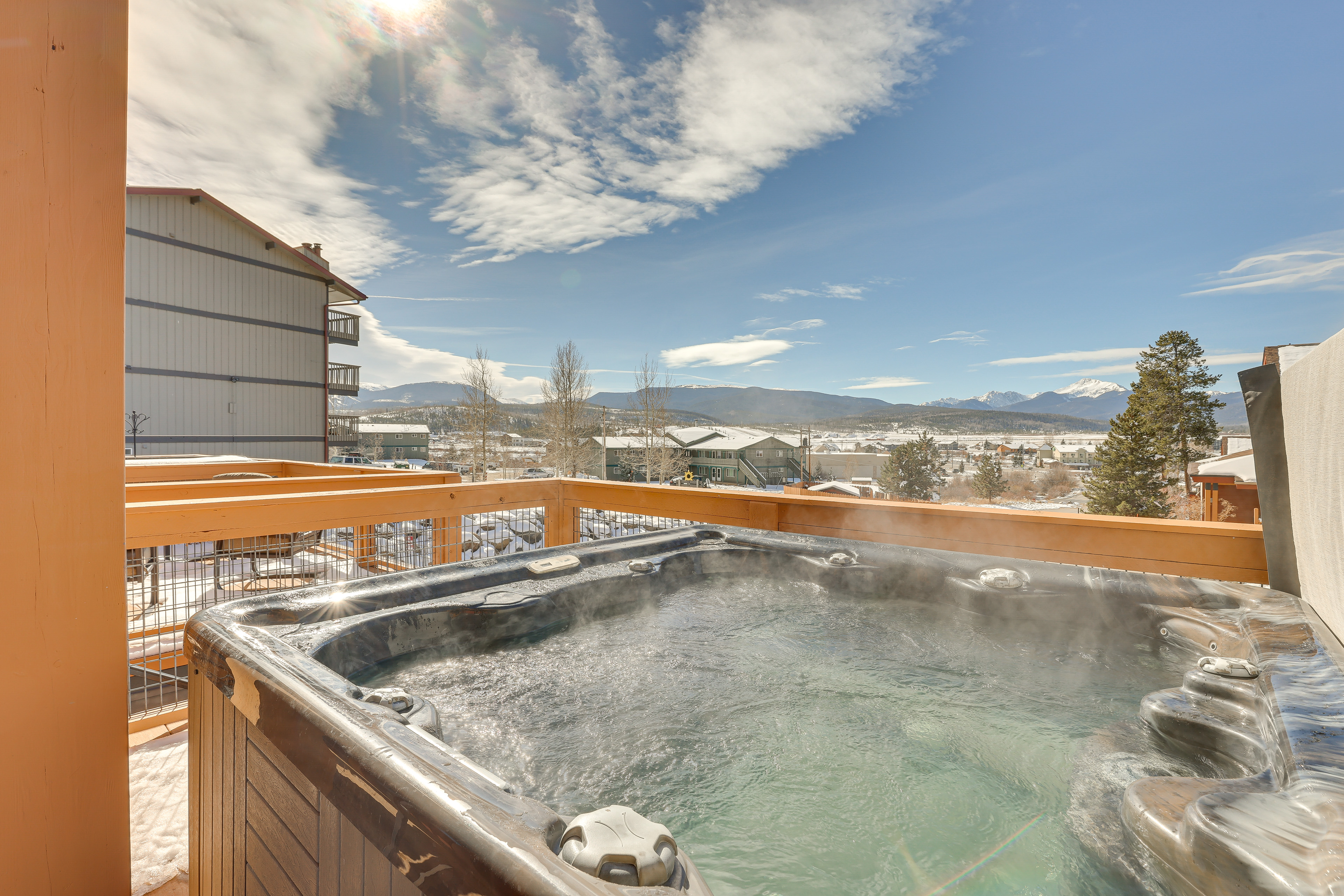 Property Image 1 - Mountain-View Townhome in Fraser: Private Hot Tub