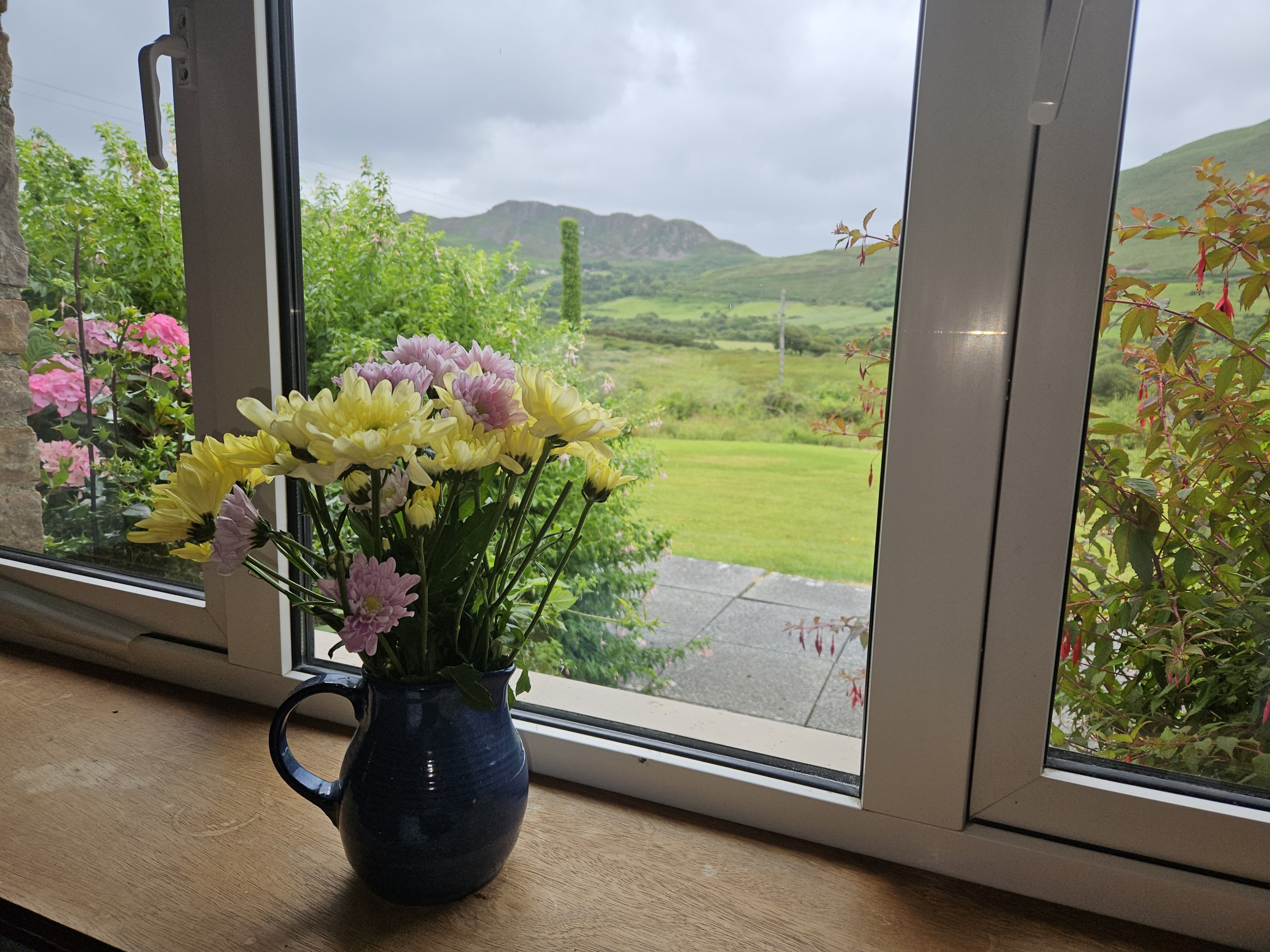 Views from Lark Rise Holiday Home Glenbeigh in County Kerry