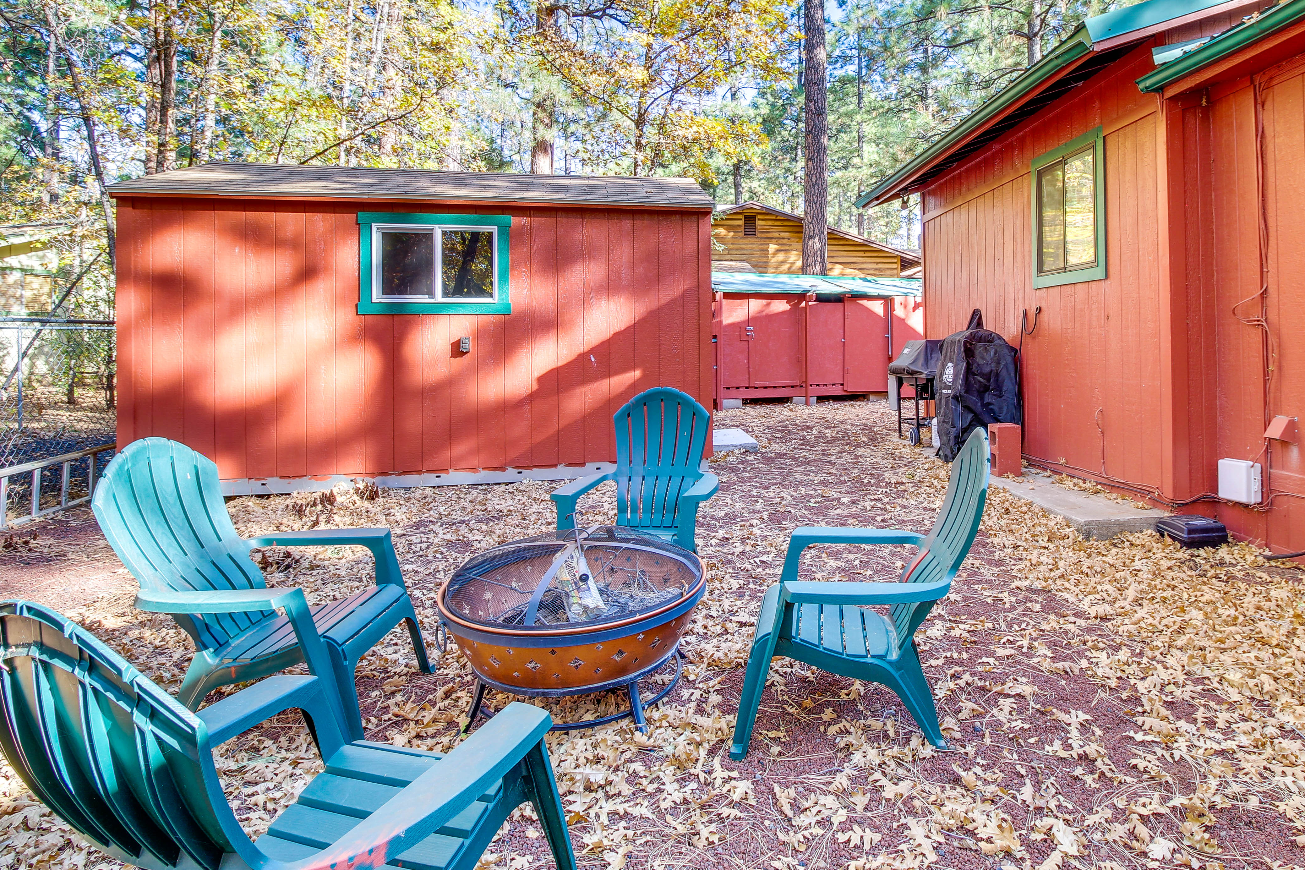 Property Image 2 - Pinetop-Lakeside Cabin Rental: Porch & Fire Pit!