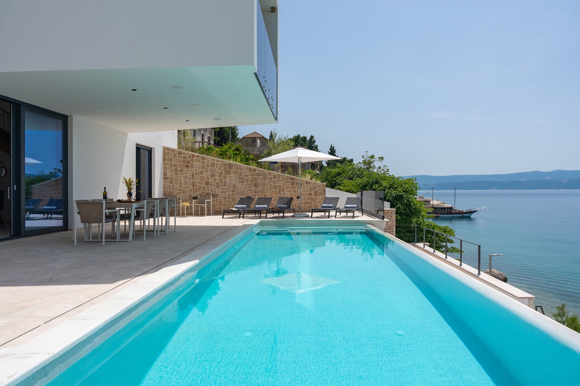 Property Image 2 - Beachfront Villa Marelia with Pool