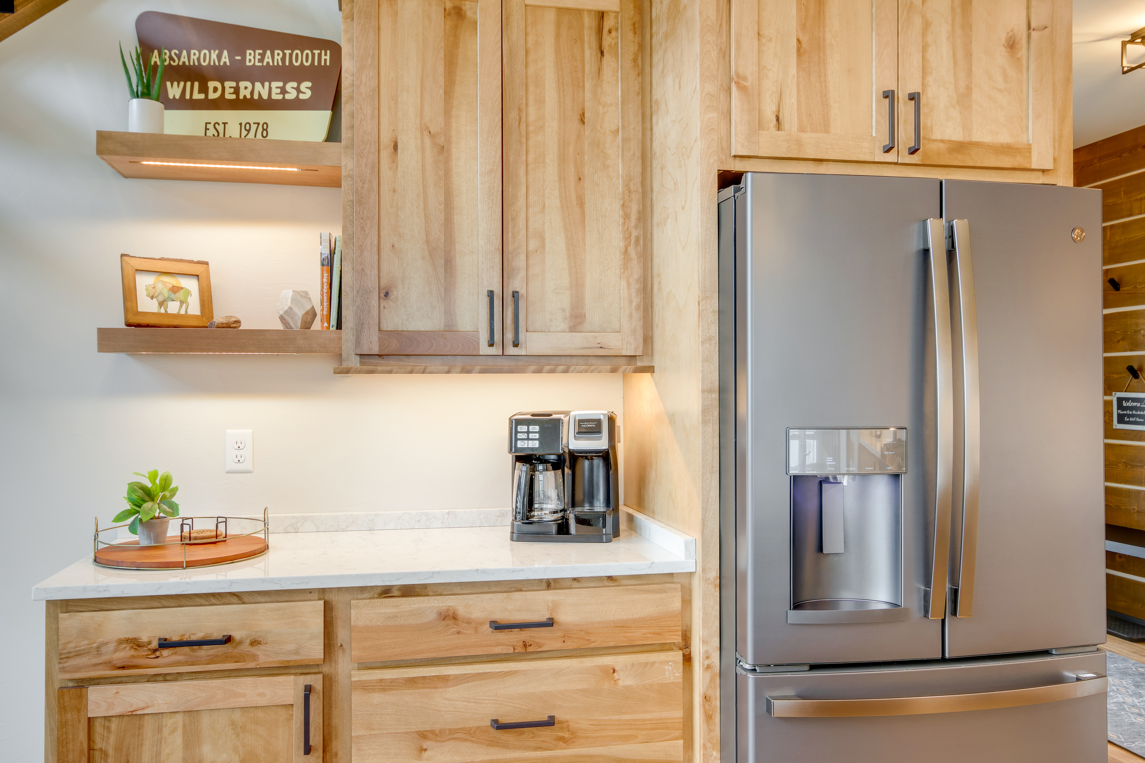 Hot Tub & Deck at Red Lodge Retreat