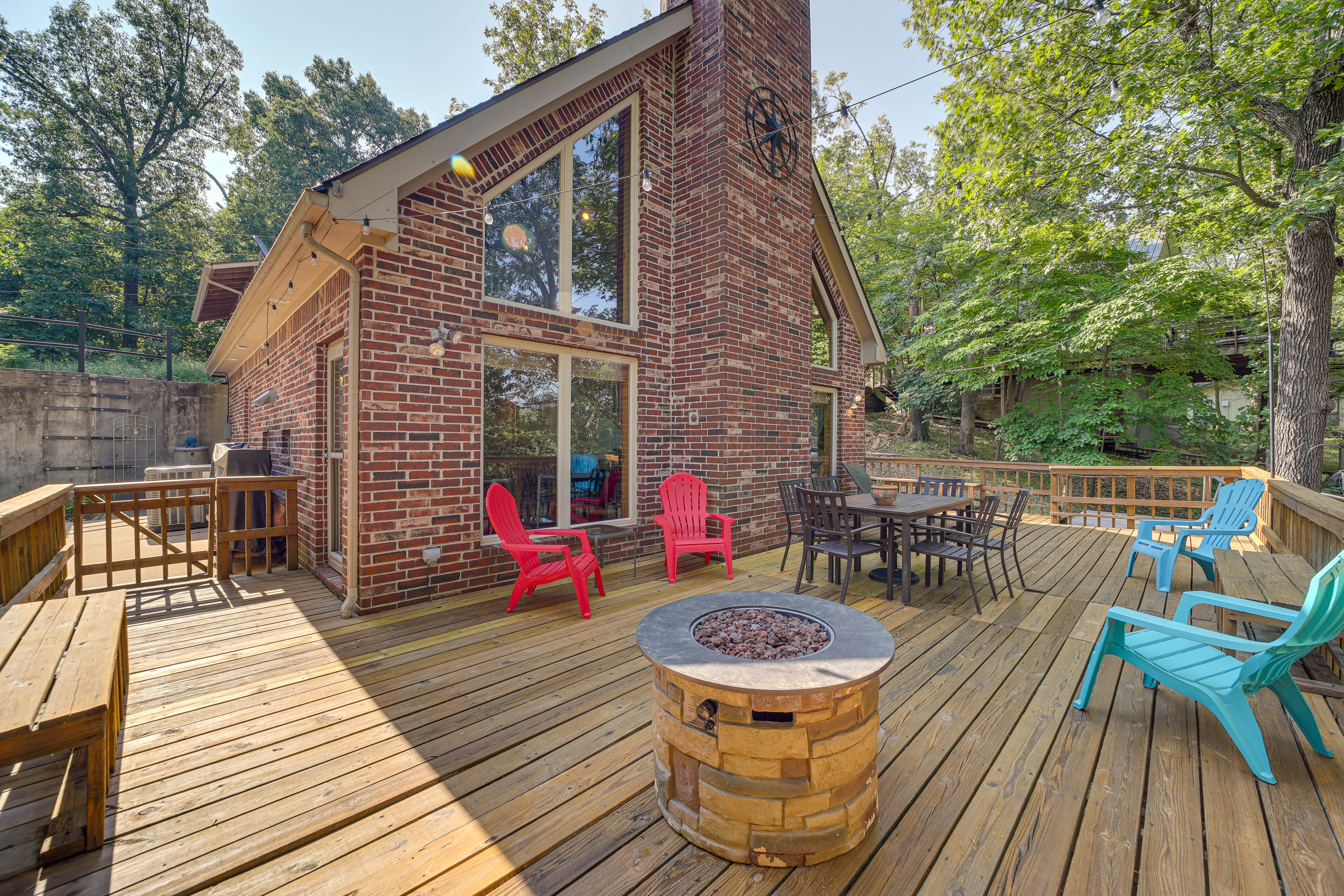 Property Image 1 - Lakefront Paradise in Eucha: Boat Dock, Fire Pit!